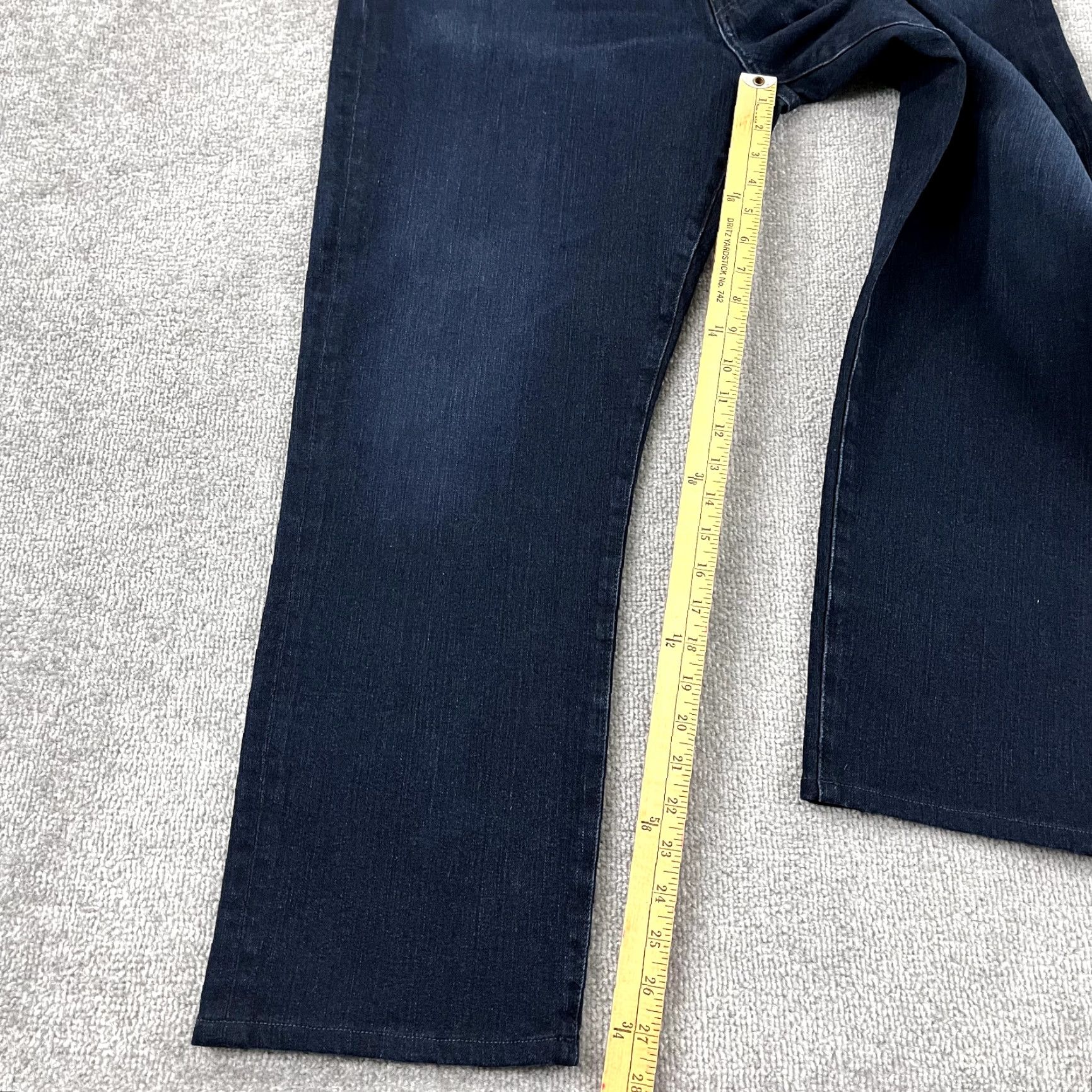 Denime VINTAGE AG ADRIANO GOLDSCHMIED Jeans Mens 38 x 28 GRADUATE Tailored Led Dark Blue Denim Size US 38 / EU 54 - 5 Thumbnail