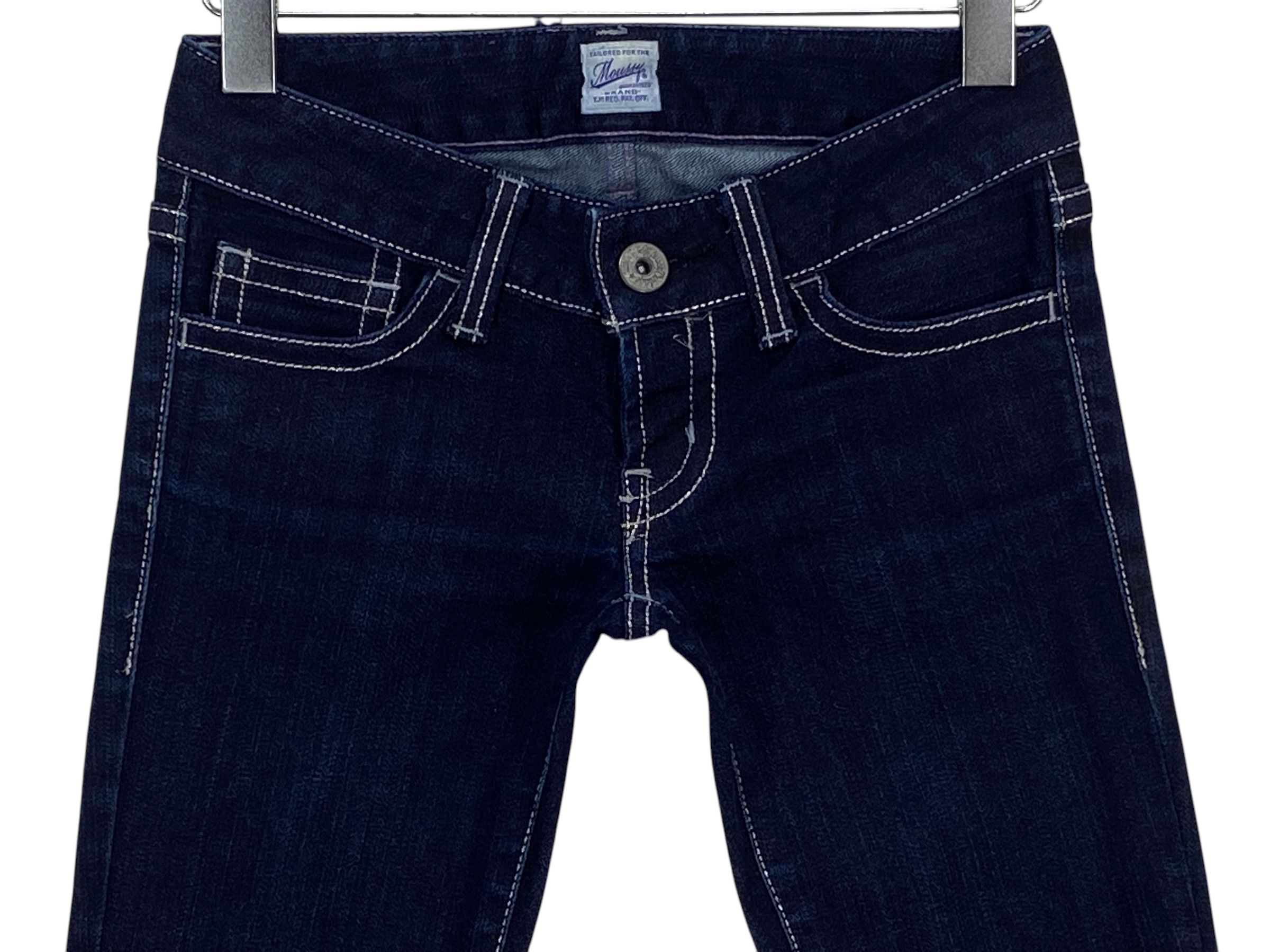 Japanese Brand × MOUSSY Moussy Jeans Skinny Jeans Low Rise Jeans Size 24" / US 00 / IT 34 - 3 Thumbnail