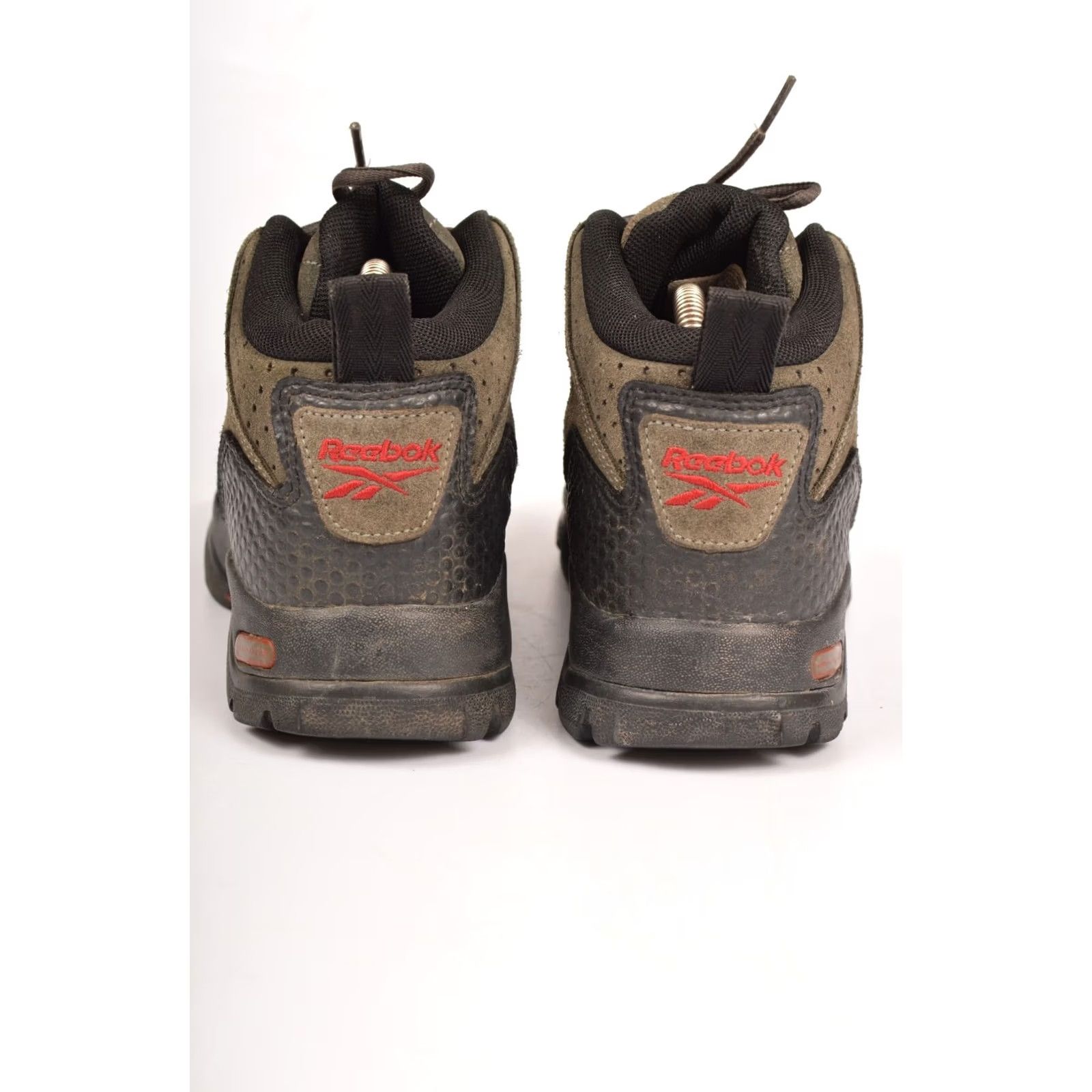 Reebok VINTAGE Reebok RB 306 Sneakers Trainers US 7 Suede Gray Men Size US 6 / EU 39 - 4 Thumbnail