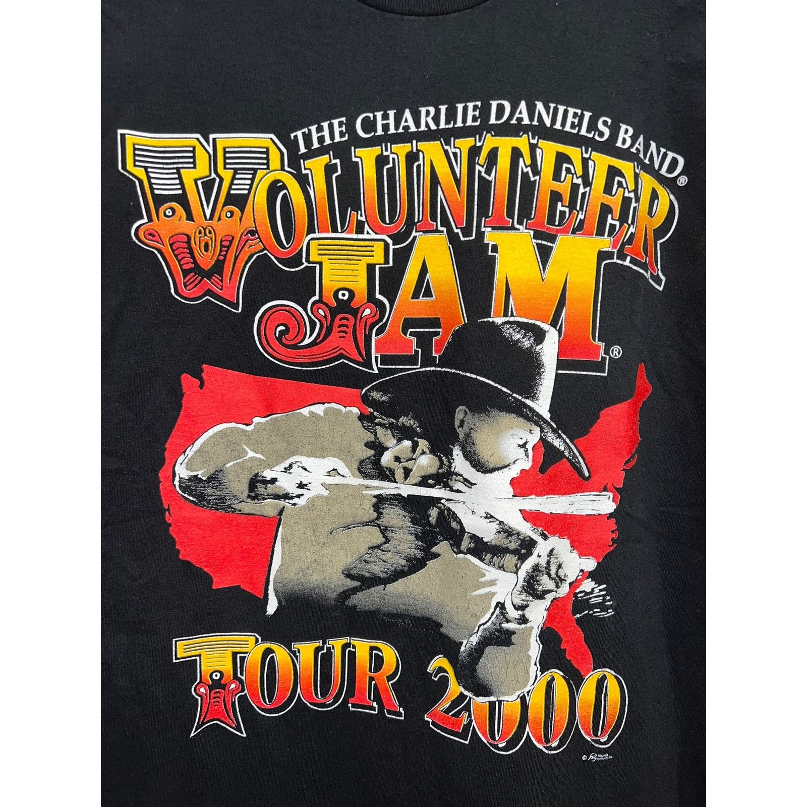 Alstyle Vintage The Charlie Daniels Band Shirt Jam Tour 2000 Tee L Size US L / EU 52-54 / 3 - 2 Thumbnail