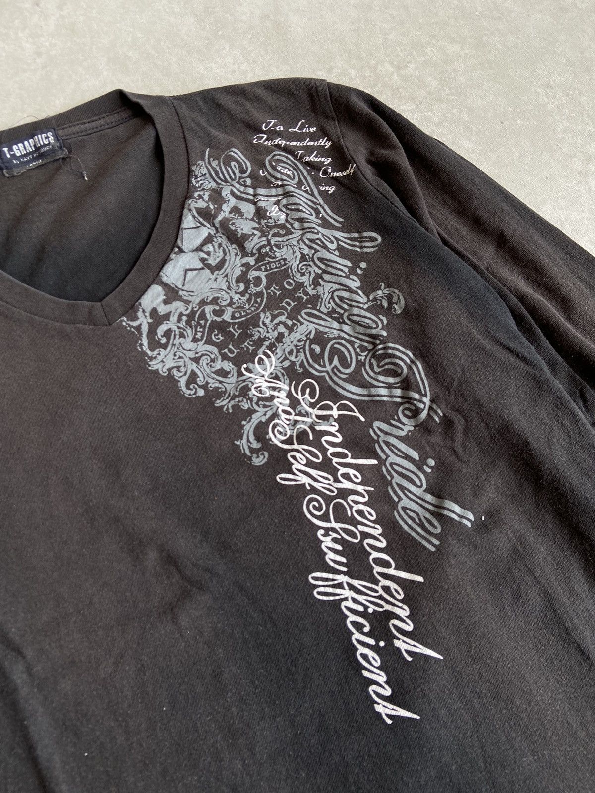 14th Addiction × If Six Was Nine × Japanese Brand T- GRAPHIC POEM STYLE LONGSLEEVE Size US L / EU 52-54 / 3 - 2 Thumbnail