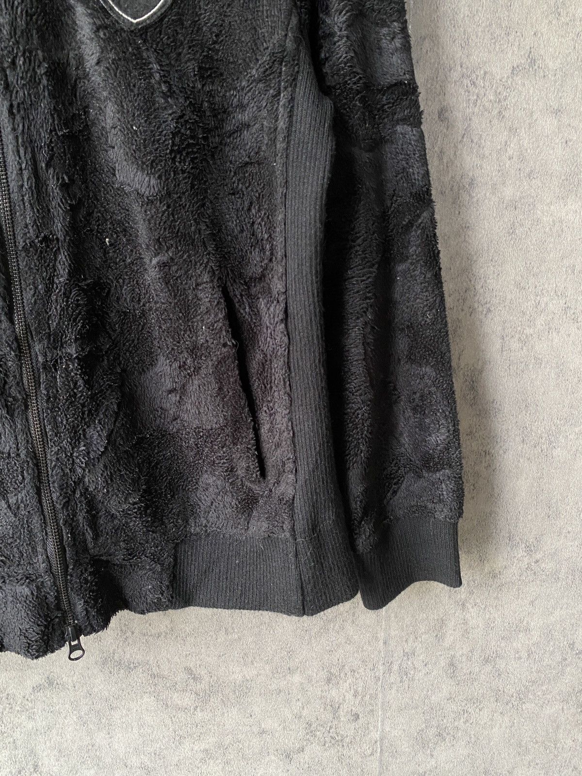 Roen Roen x Semantic Design Skull Fleece Full Zip Hoodie Size US M / EU 48-50 / 2 - 6 Thumbnail