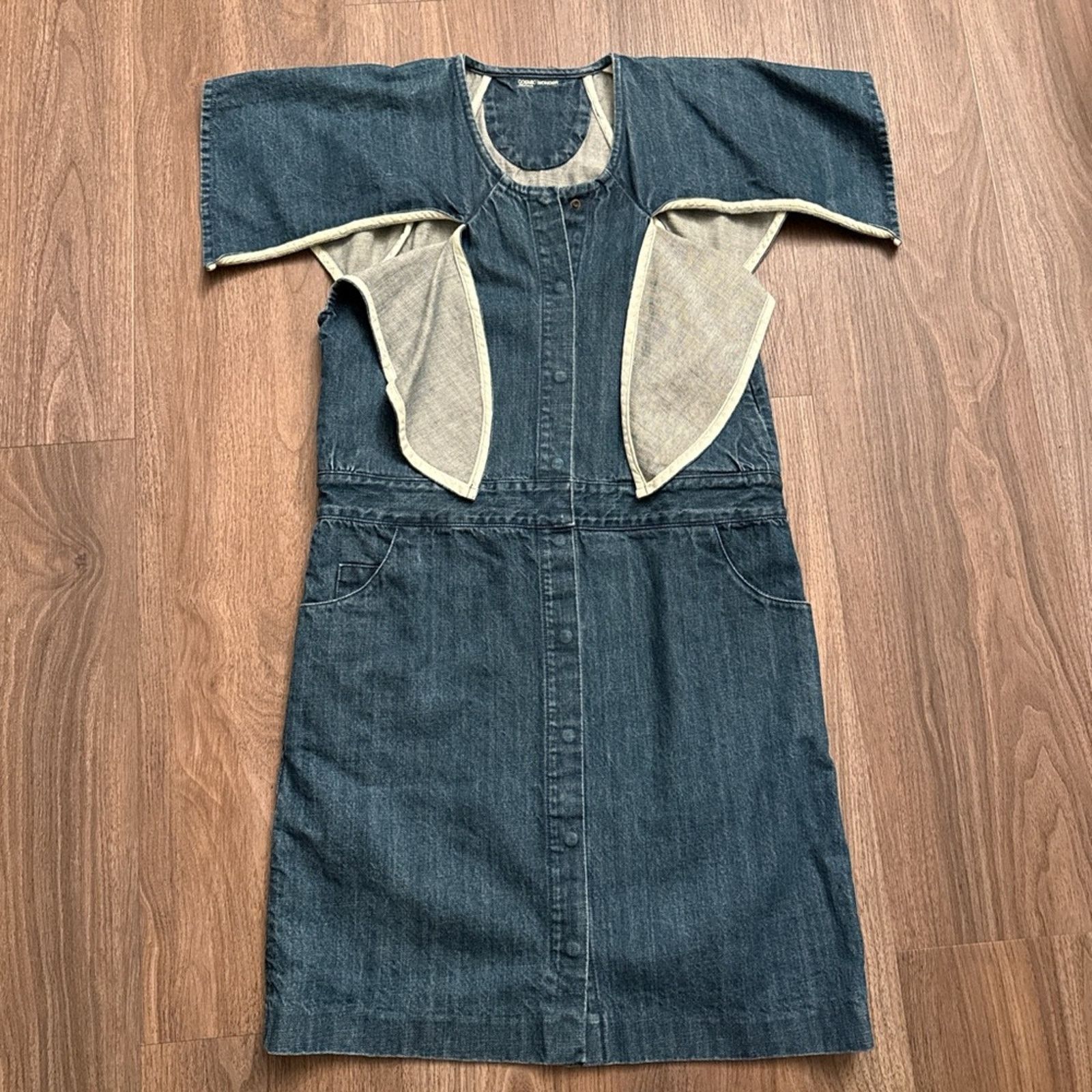 Cosmic Wonder Cosmic wonder Japan deconstructed denim dress Size M / US 6-8 / IT 42-44 - 1 Thumbnail