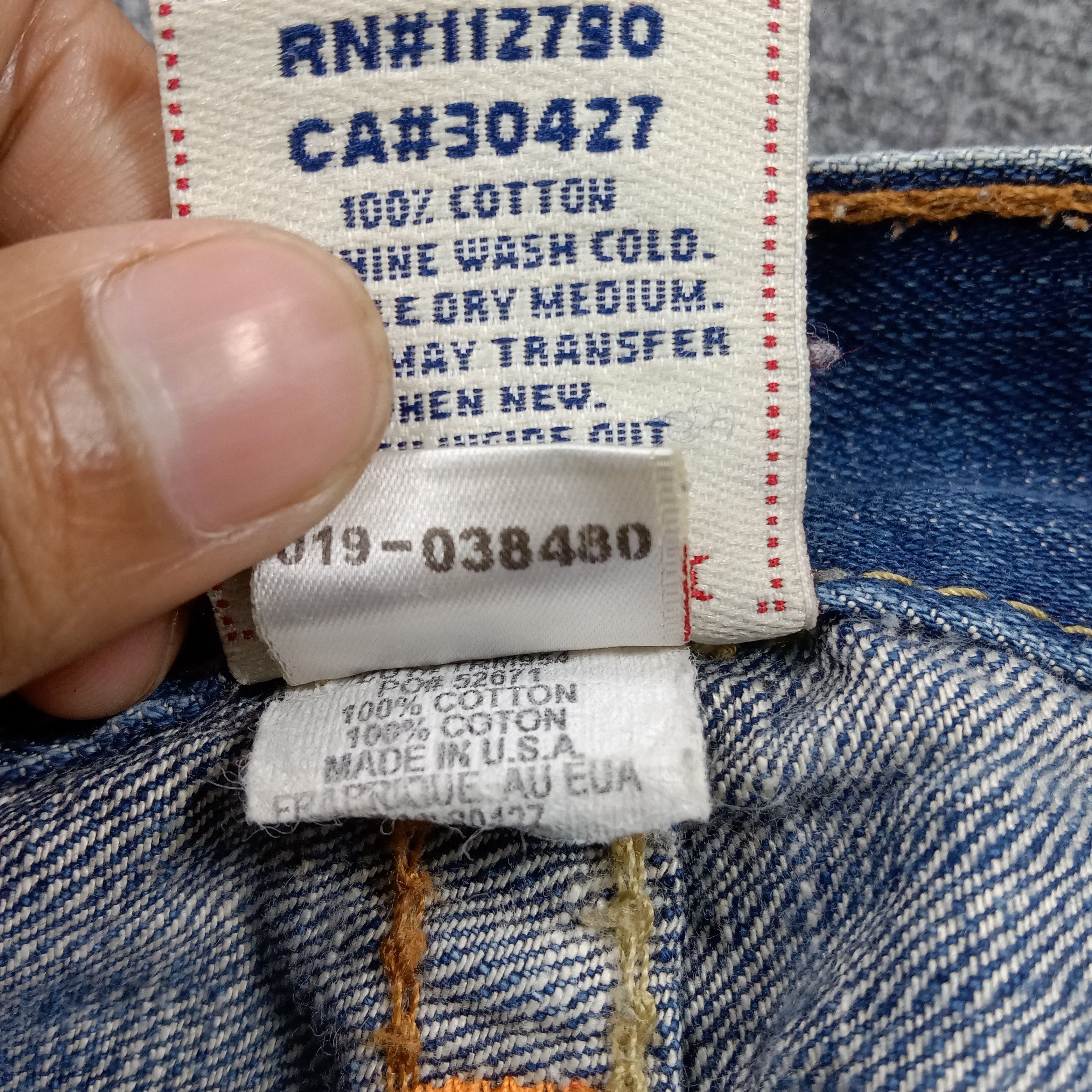 True Religion True Religion American Blue Baggy Denim Jeans C280N28 Size US 33 - 15 Thumbnail