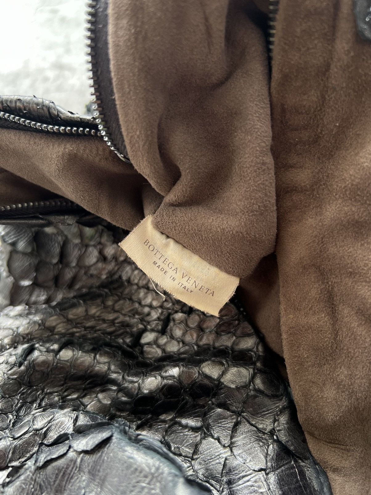 Bottega Veneta Bottega Veneta - F/08 Limited Edition Python Leather Bag Size ONE SIZE - 13 Thumbnail