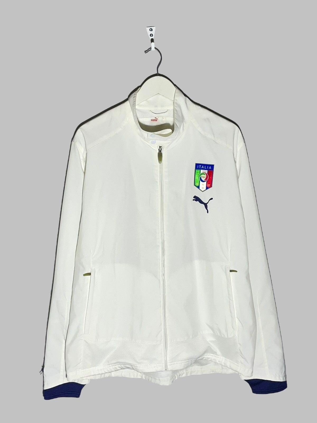 Puma × Vintage National Team Italy Puma Vintage Full Zip Track Top Jacket Size US L / EU 52-54 / 3 - 1 Thumbnail