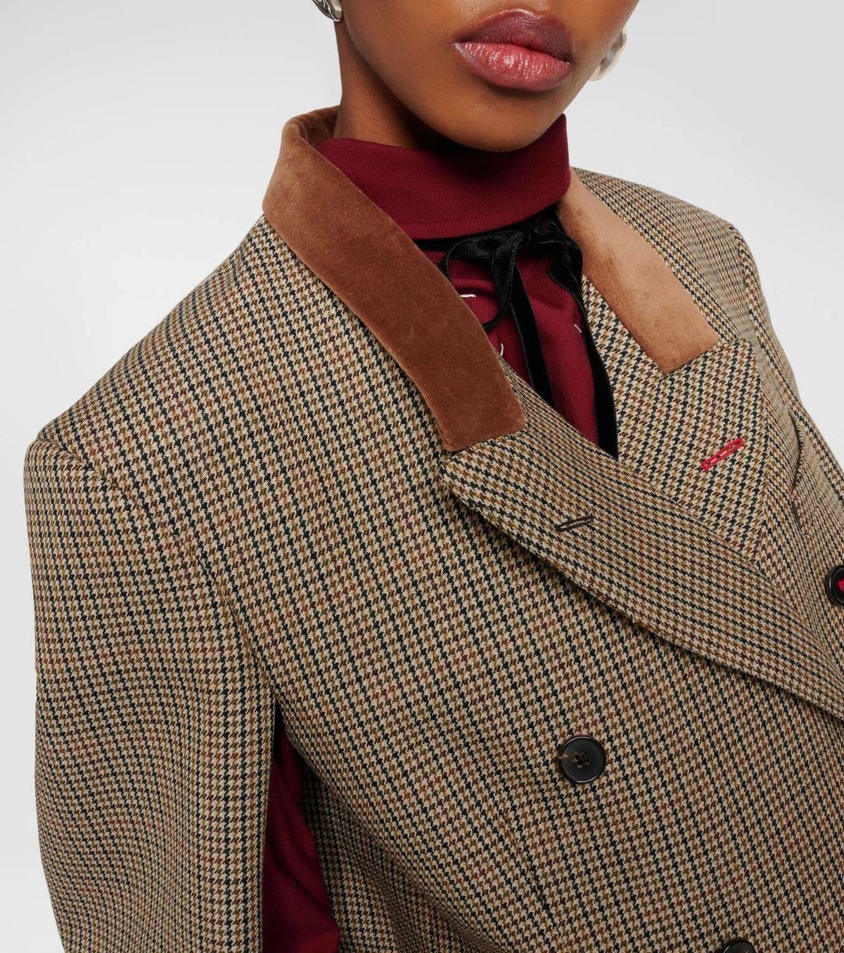 Maison Margiela o1y0625 Blazer in Multicolor Size S / US 4 / IT 40 - 2 Thumbnail