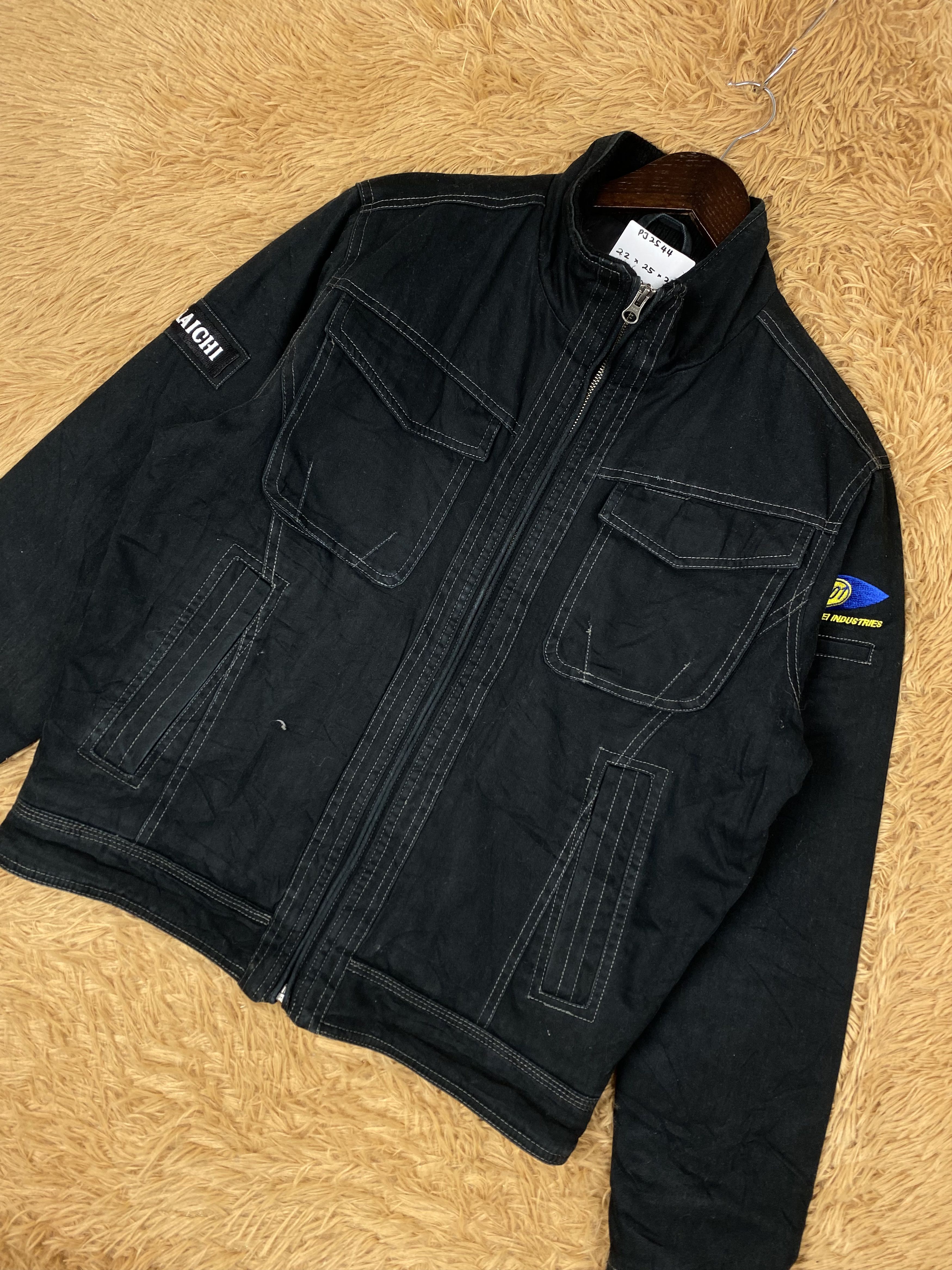 Japanese Brand Vintage Tora Ichi Puffer Lining Jacket PJ02544 Size US L / EU 52-54 / 3 - 2 Thumbnail