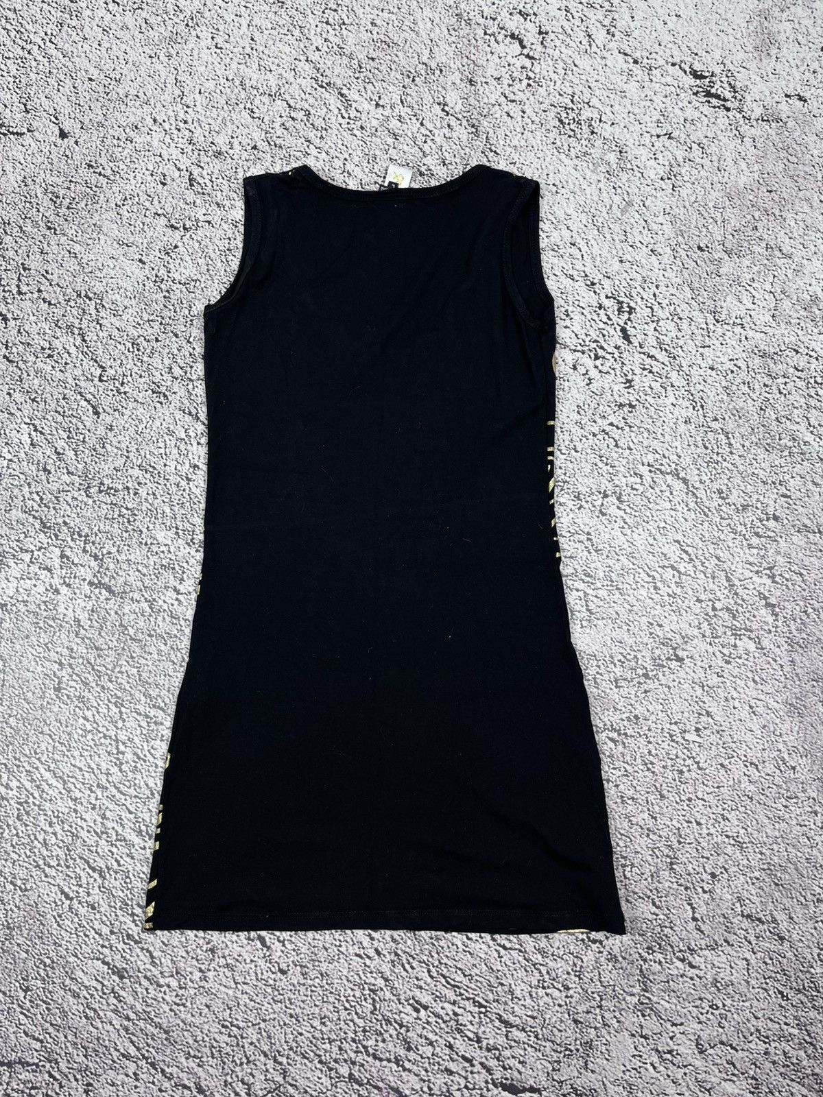 Dolce & Gabbana Vintage D&G Dolce & Gabbana Gold Logo Long Tank Top L Size L / US 10 / IT 46 - 4 Thumbnail