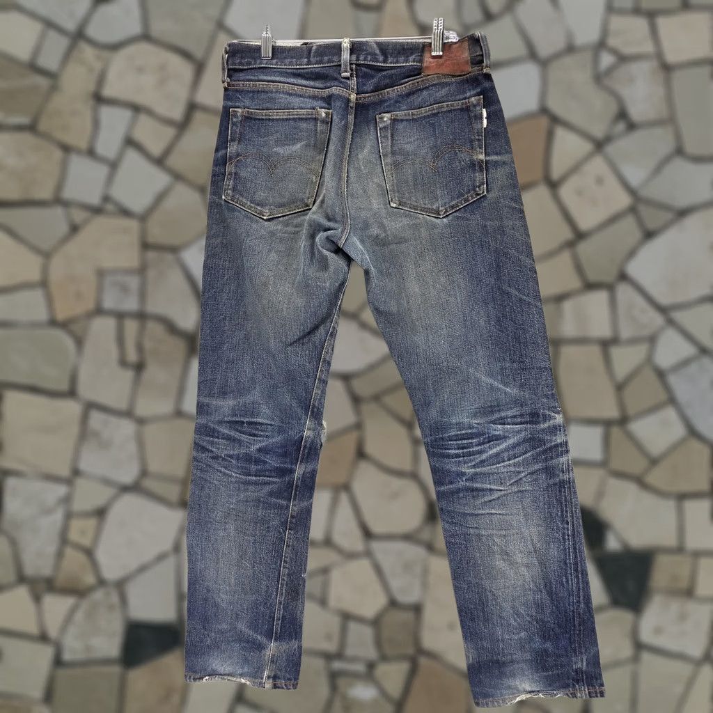 Studio D'Artisan Studio D Artisan Jeans Mens 31x31 SD-103 Selvedge Thrashed Whiskers Honeycomb Size US 31 - 1 Thumbnail
