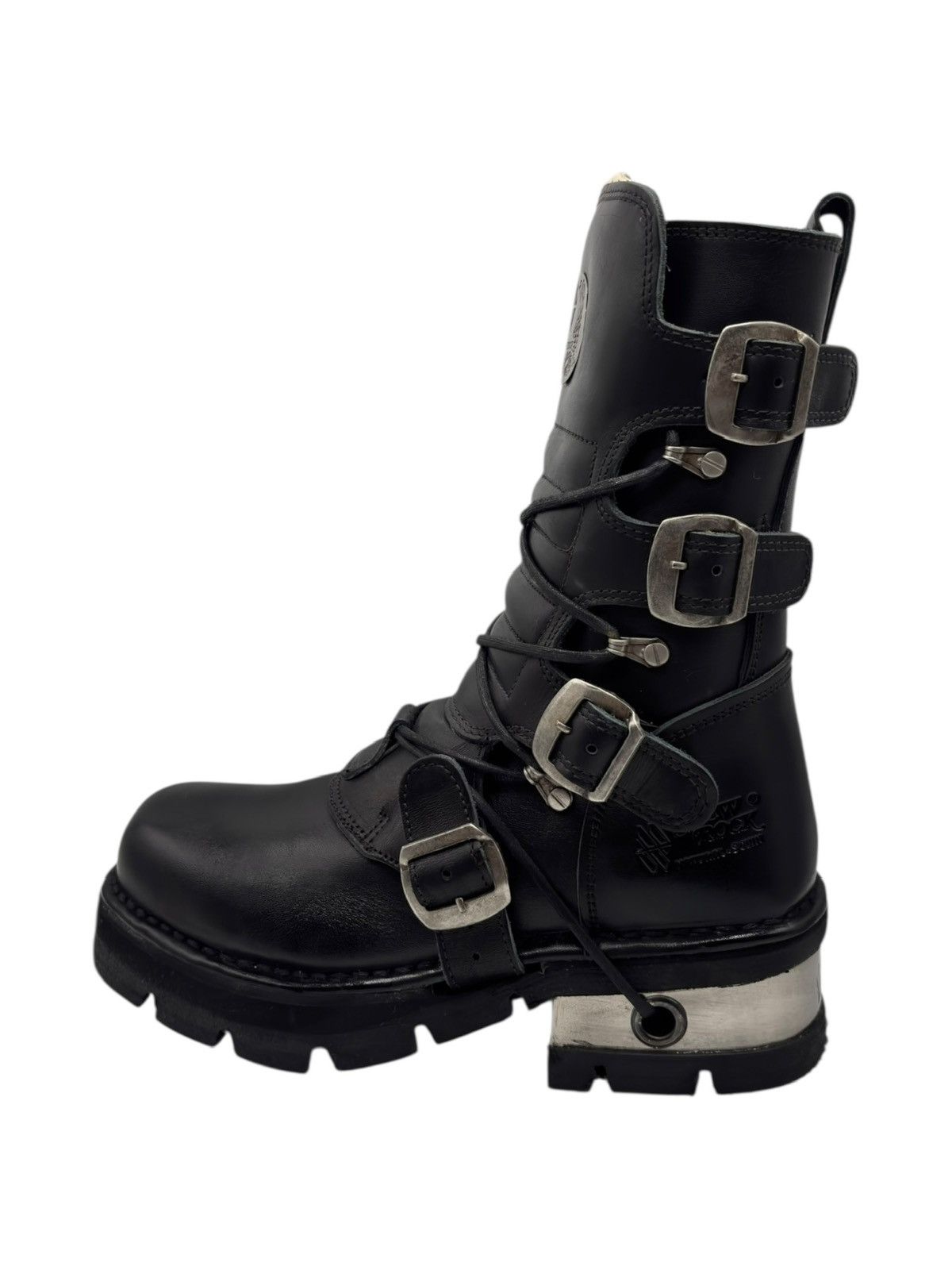New Rock Vintage New Rock heeled mid-calf boots Size 40 Size US 10 / IT 40 - 7 Thumbnail