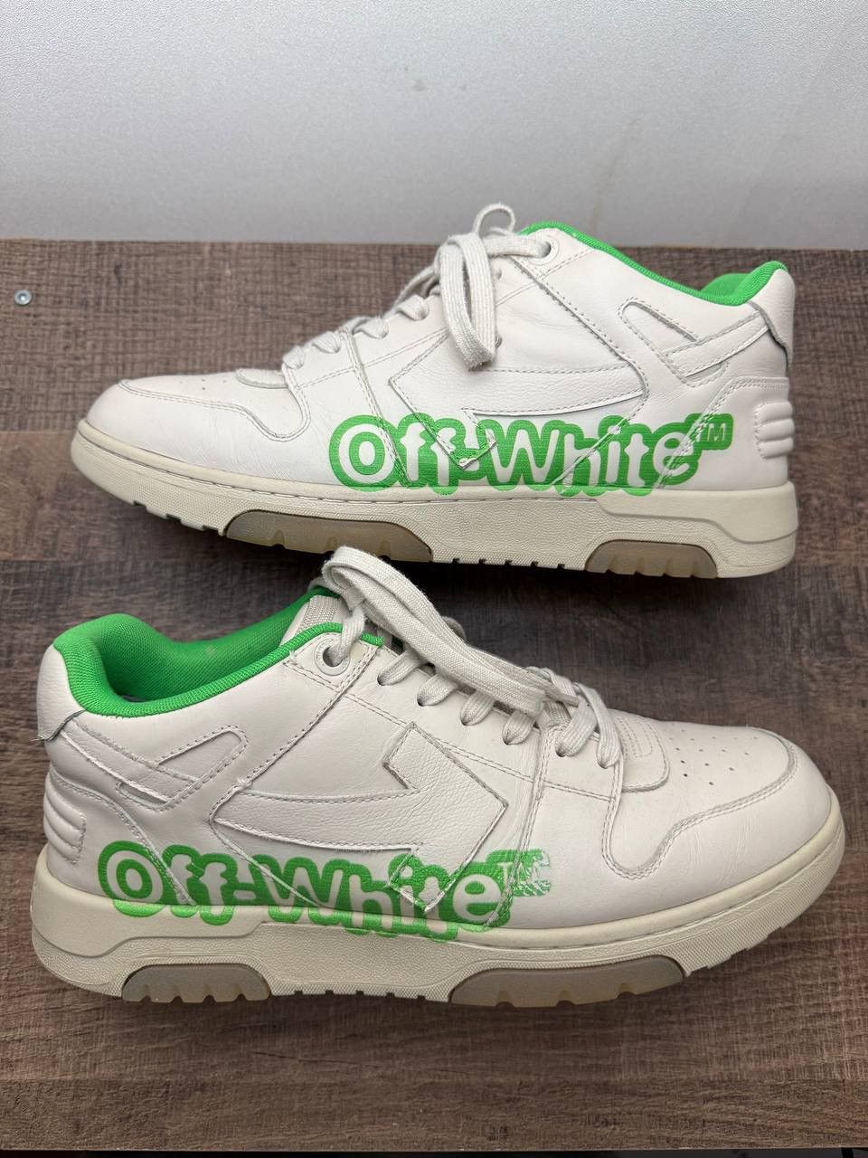 Off-White Off White Out Of Office Sneakers Size US 13 / EU 46 - 4 Thumbnail