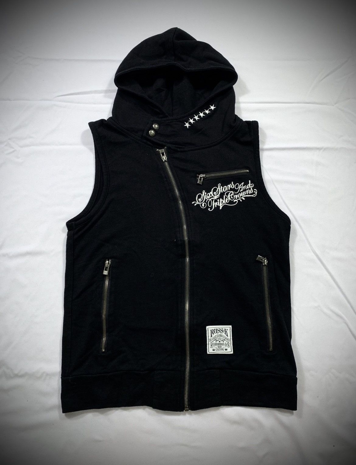 Isamu Katayama Backlash Japanese Russ.K Seditionaries Punk Y2k Zip up Hoodie Size US M / EU 48-50 / 2 - 1 Thumbnail