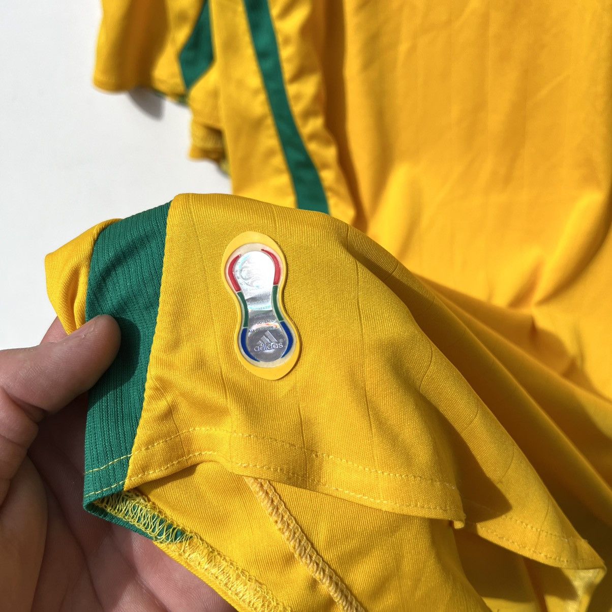 Adidas 2006 Adidas South Africa Soccer Jersey T-Shirt Football Size US XXL / EU 58 / 5 - 6 Thumbnail