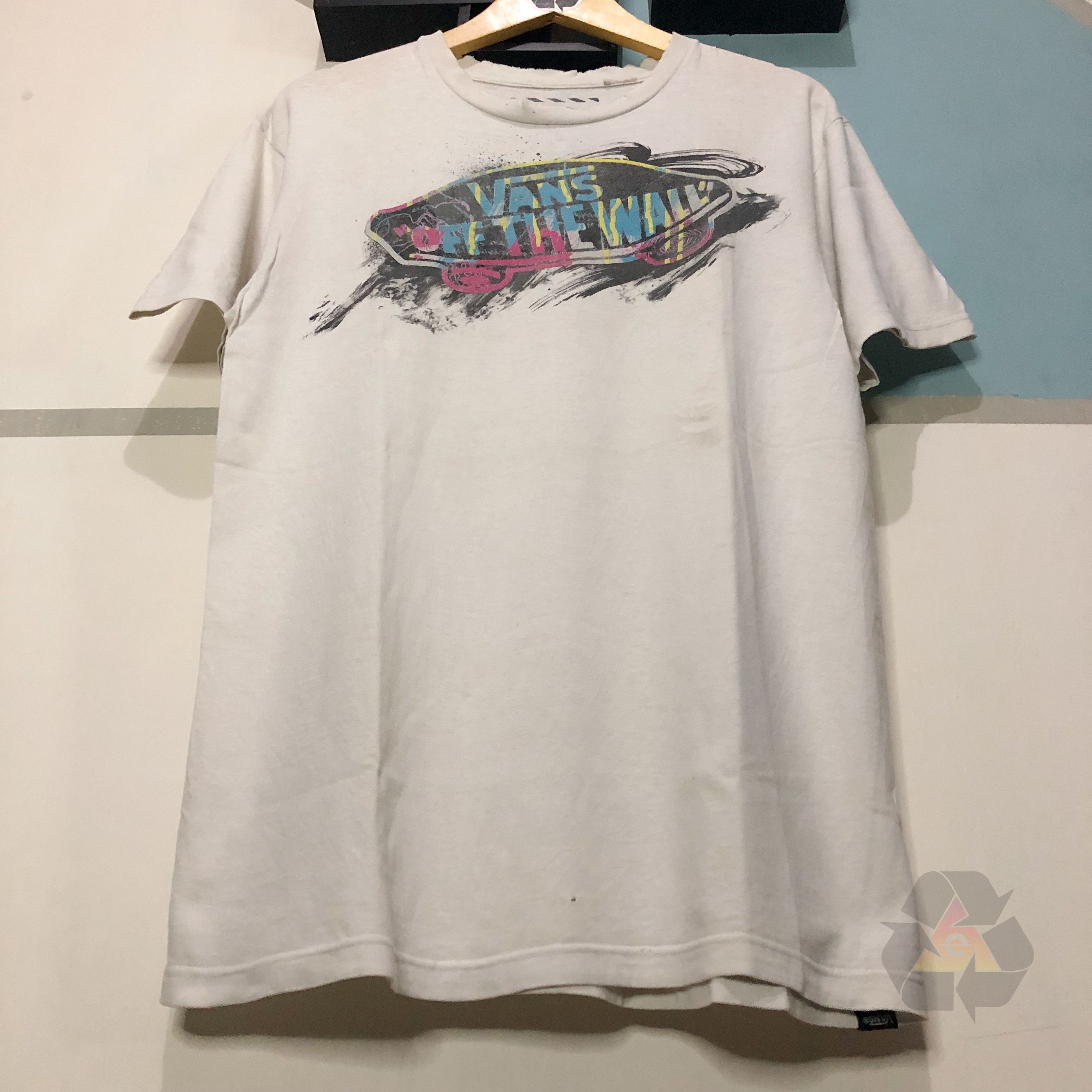 Vans Vintage Vans Off The Wall Classic Logo T-Shirt Size US M / EU 48-50 / 2 - 4 Thumbnail