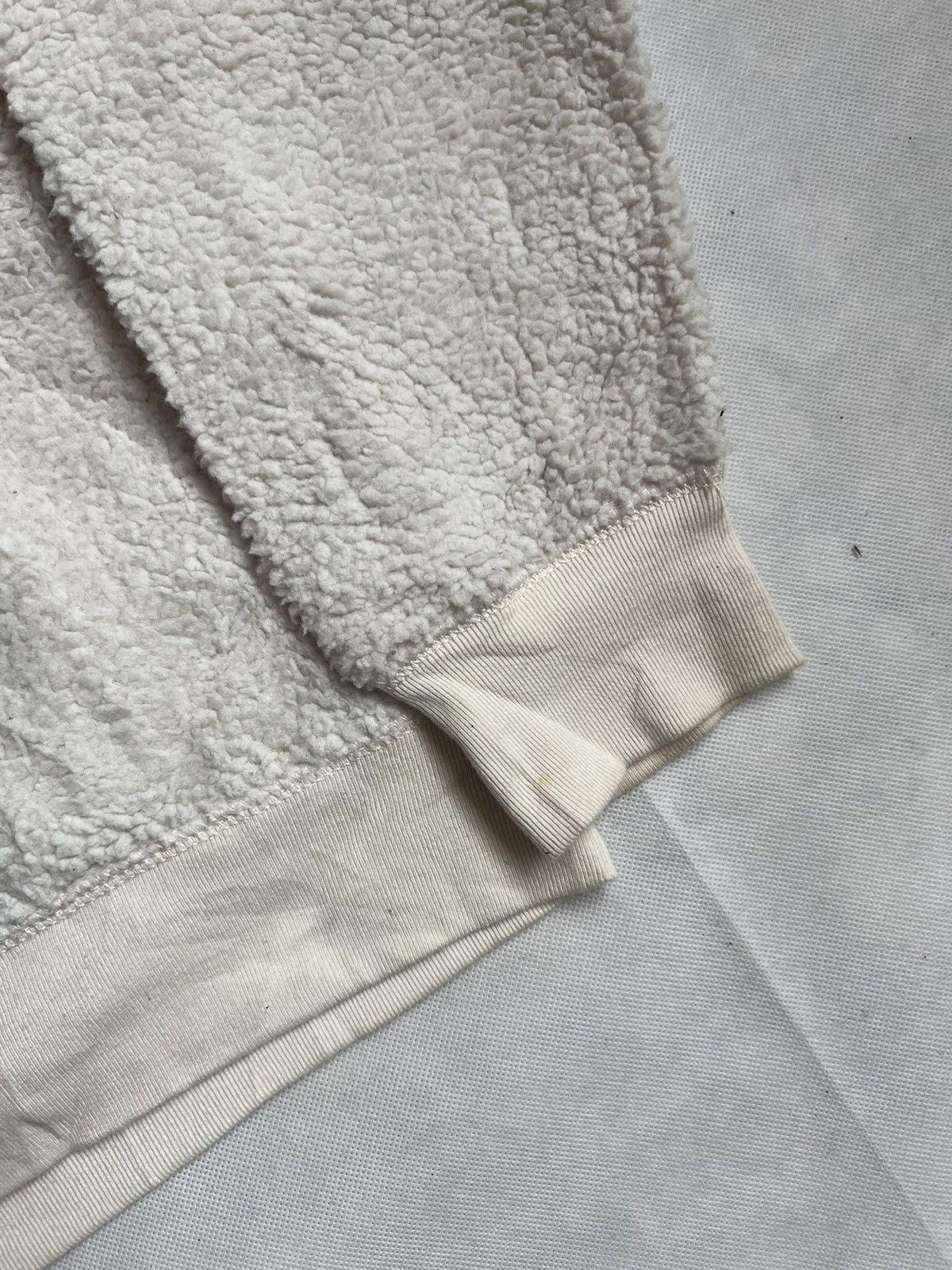Gap Gap Fleece Sherpa Lining White Pullover Hoodie Size US S / EU 44-46 / 1 - 11 Thumbnail