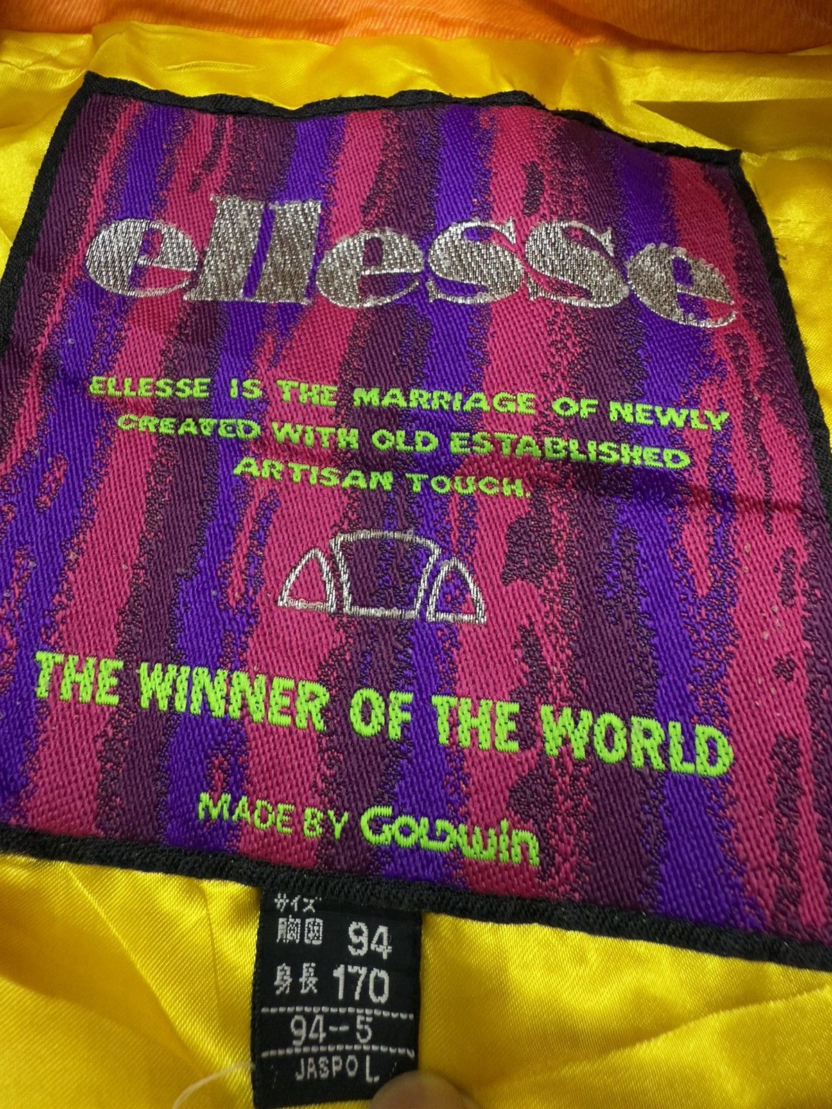 Ellesse Vintage 90s Ellesse Made byGoldwin Speed And Trip Ski Jacket Size US L / EU 52-54 / 3 - 10 Thumbnail