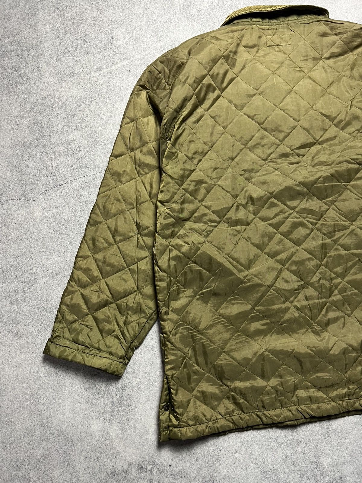 Maserati Vintage Maserati Liddesdale Quilted Barbour Style Jacket Size US XL / EU 56 / 4 - 8 Thumbnail