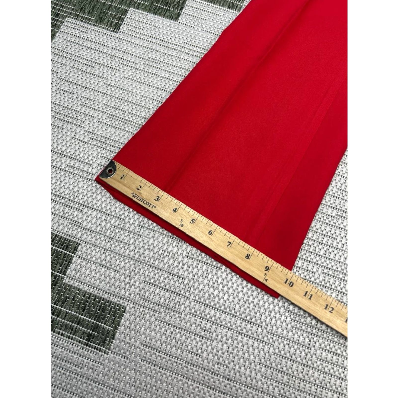 Zara Zara Dress Pants Womens Small Red High Rise Bootcut Pants Dress Pants Red Women's S Bootcut High Rise Zara Size 28" / US 6 / IT 42 - 7 Thumbnail