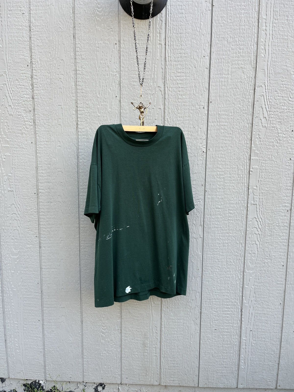 Fruit Of The Loom Vintage 90s painters distressed tee Size US XL / EU 56 / 4 - 1 Thumbnail