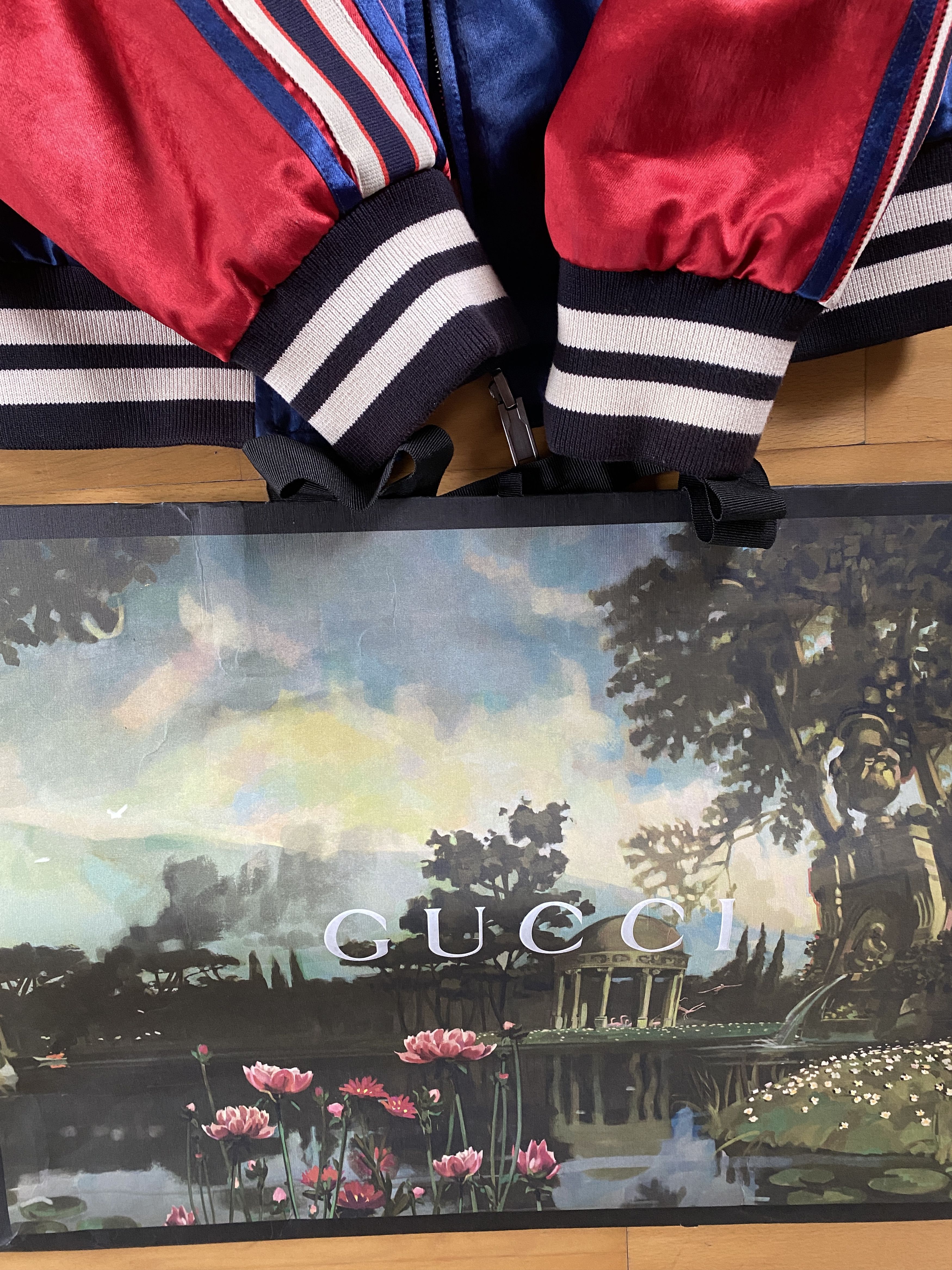 Gucci Gucci reversible bomber jacket Size US L / EU 52-54 / 3 - 8 Thumbnail