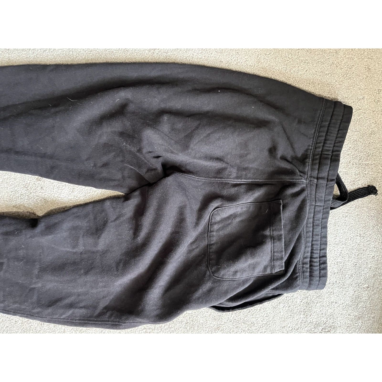 Old Navy Old Navy Mens Joggers Size Small Black Drawstring Sweatpants Casual Athleisure Size US 29 - 4 Thumbnail