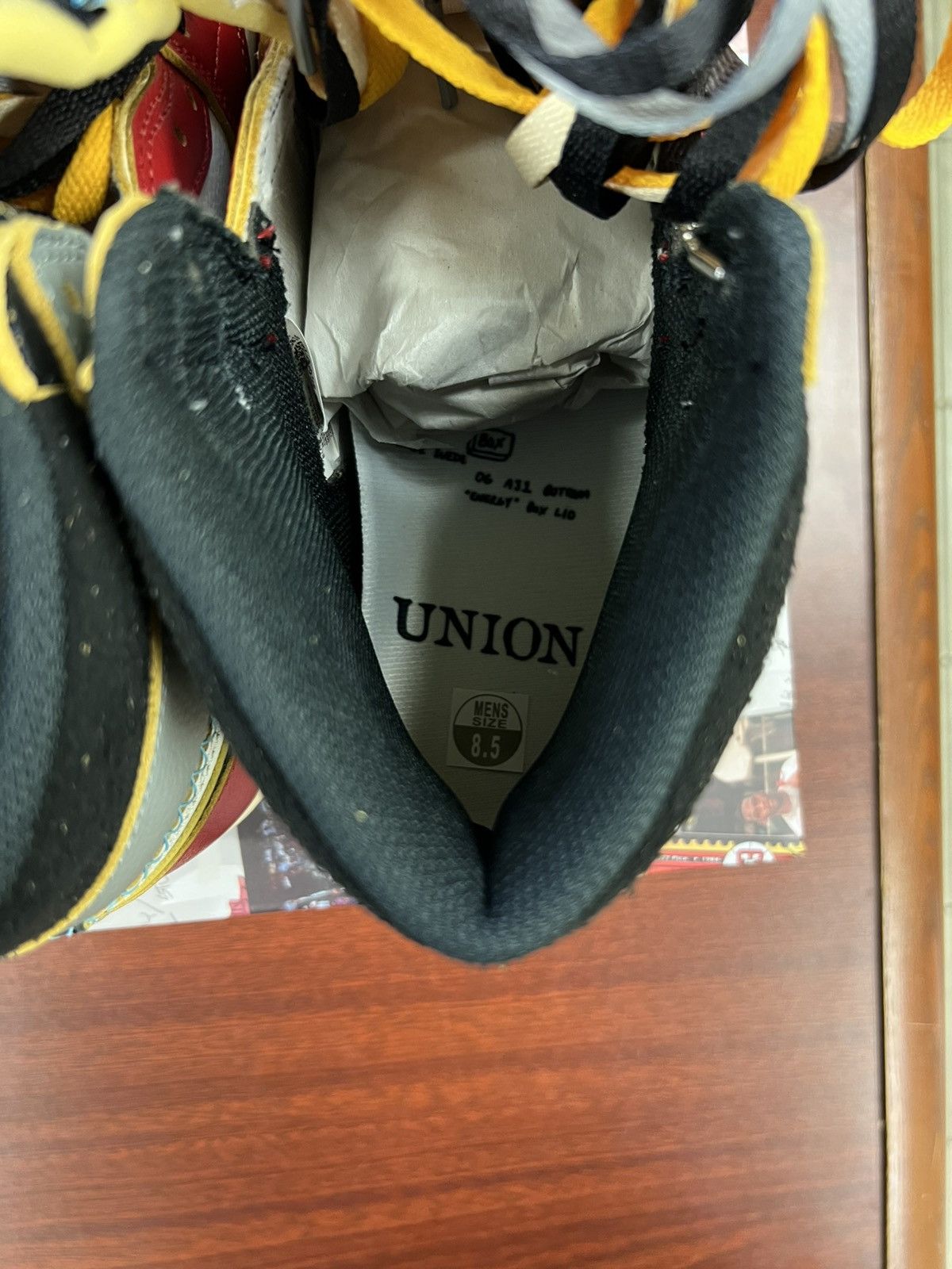 Jordan Brand × Union LA Jordan 1 Retro High OG SP Union LA Chicago Shadow Size US 8.5 / EU 41-42 - 7 Thumbnail