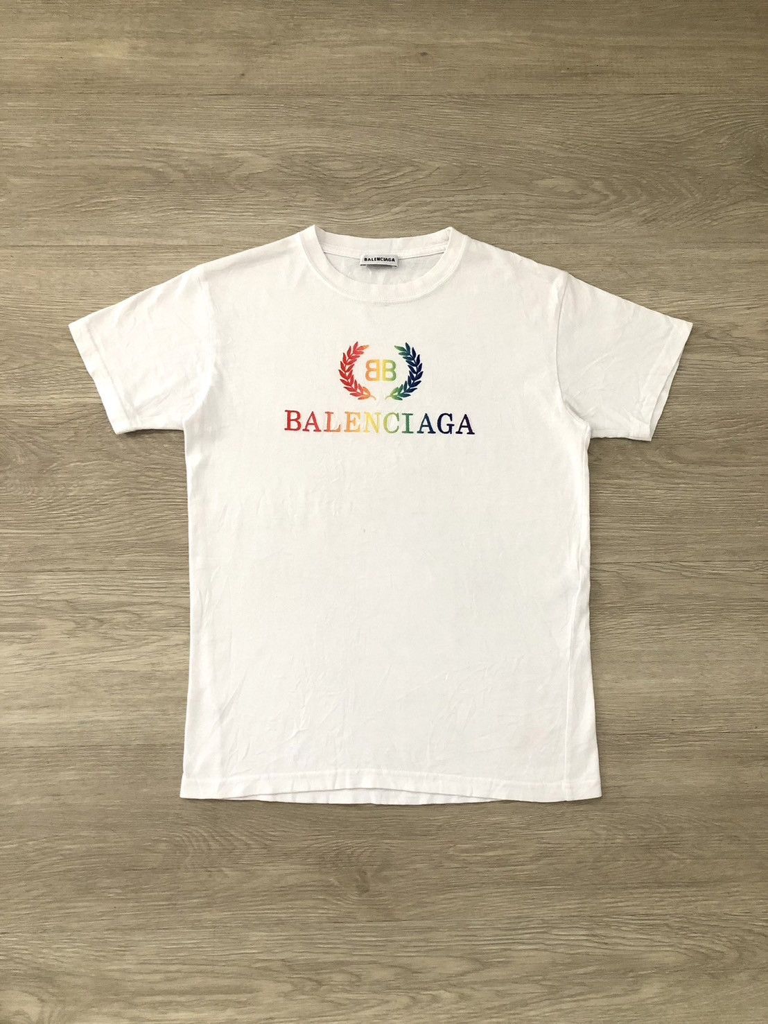 Balenciaga Balenciaga Rainbow Gradient Size US S / EU 44-46 / 1 - 1 Thumbnail