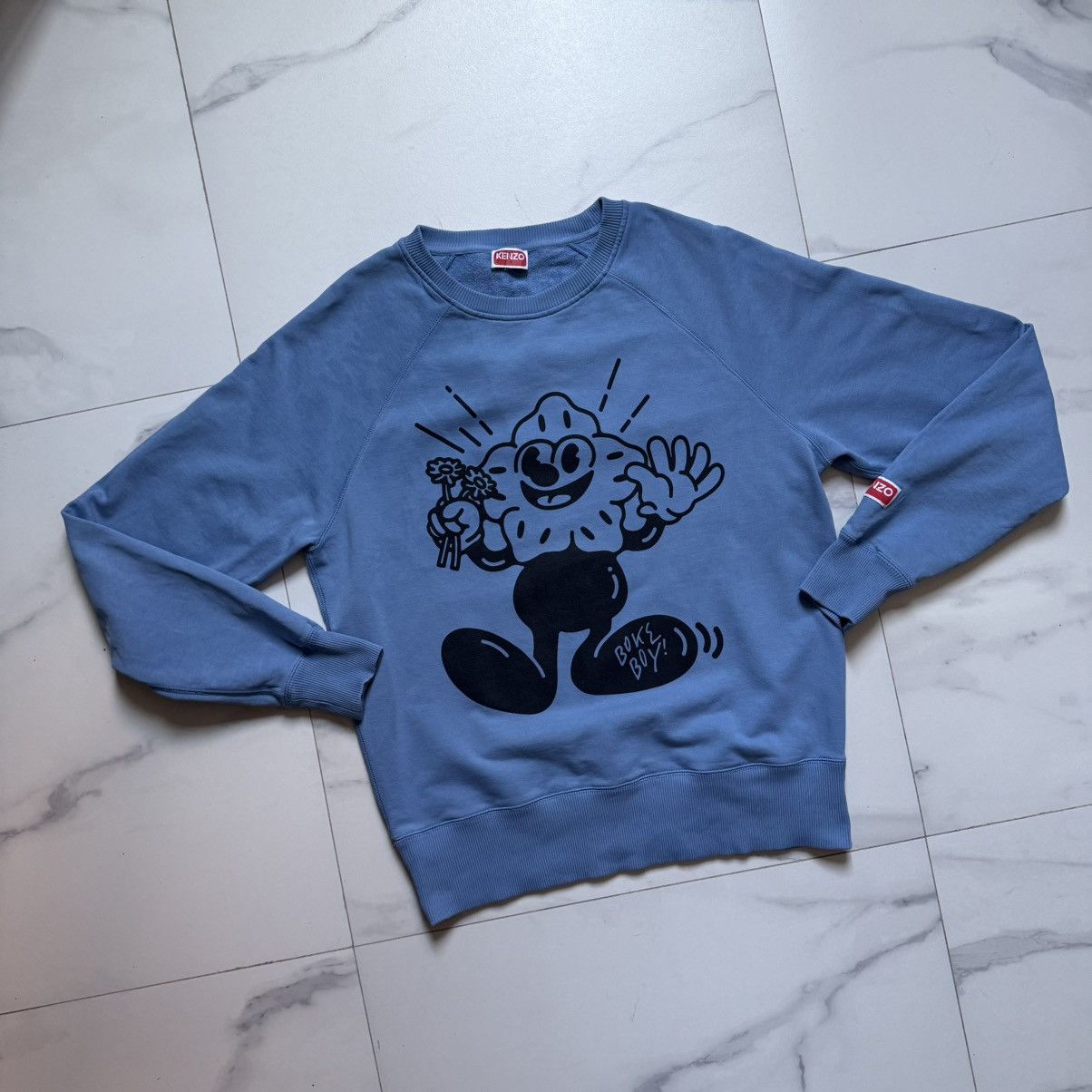 Kenzo Kenzo Boke Boy! Blue Sweatshirt Size US M / EU 48-50 / 2 - 4 Thumbnail
