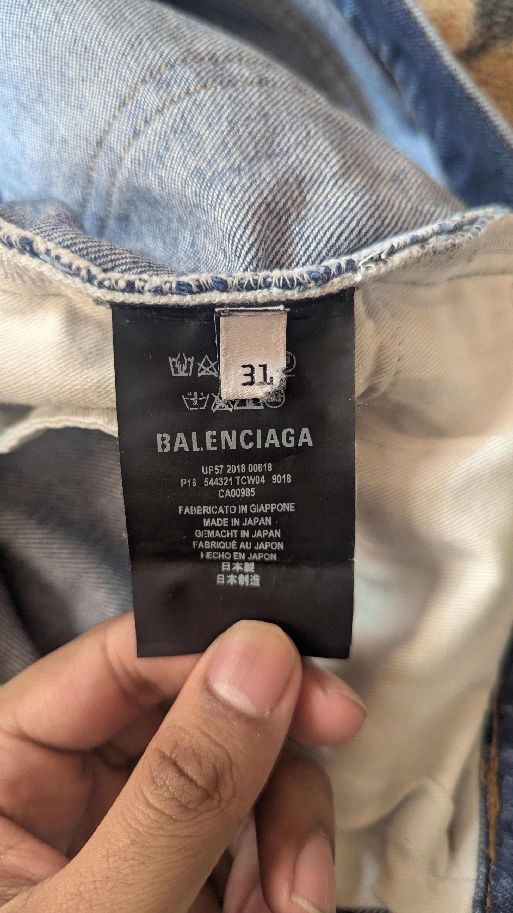 Balenciaga Balenciaga Denim Jeans Size US 31 - 2 Thumbnail