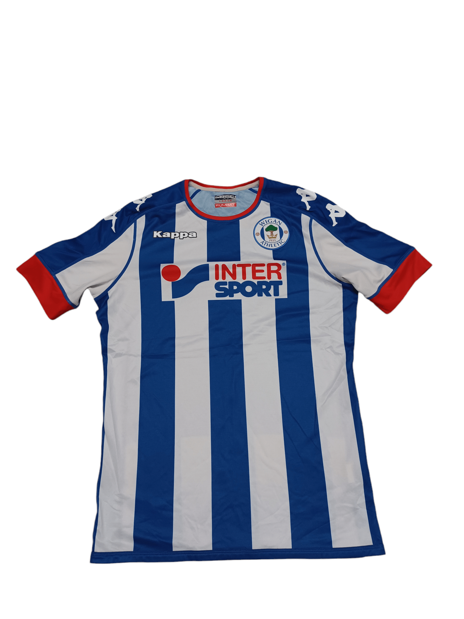 Kappa WIGAN ATHLETIC 2016-2017 KAPPA VINTAGE SOCCER JERSEY BLOKE Size US L / EU 52-54 / 3 - 1 Thumbnail