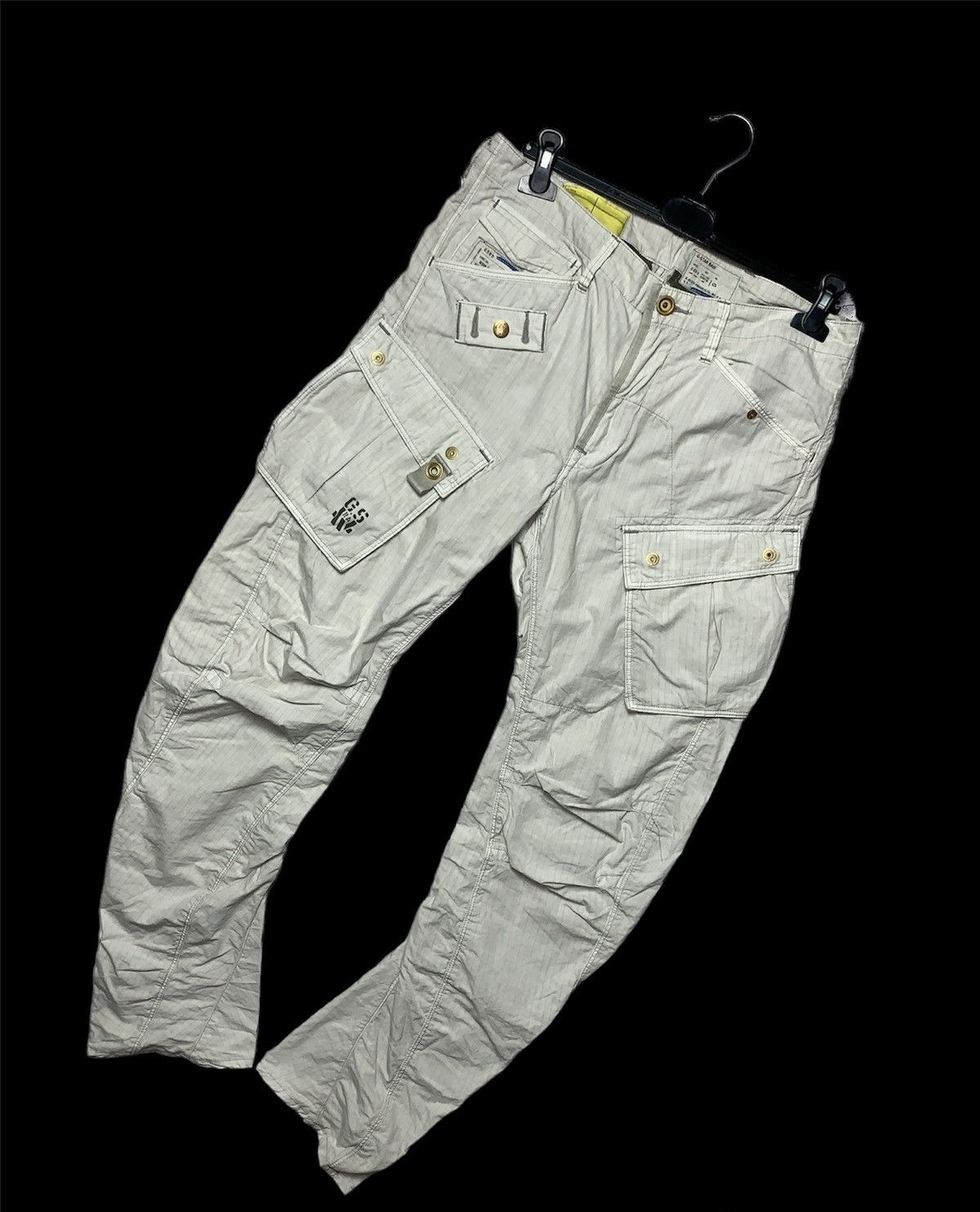 Cargo vintage G Star Raw pants multi pocket size 34 banana
