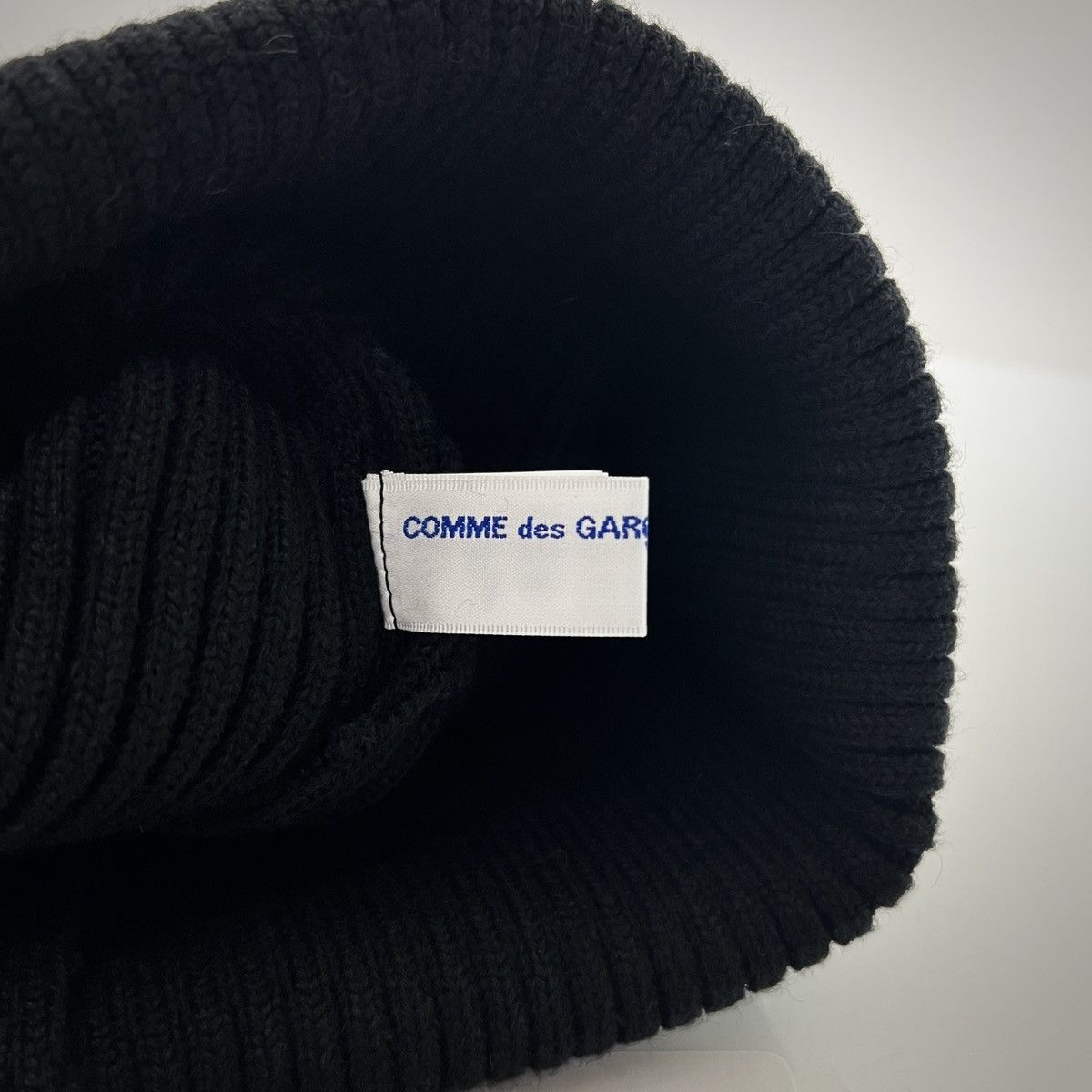Comme des Garcons SHIRT Mouse Ear Beanie (Black) Size ONE SIZE - 5 Thumbnail