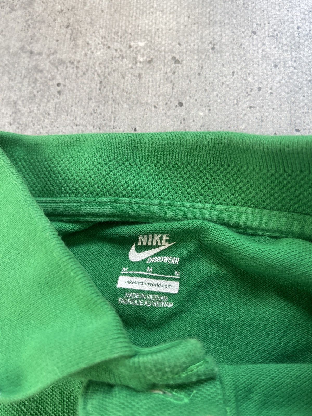 Nike × Vintage Vintage Nike Polo T Shirt Tee Baggy 90s Y2K Size US M / EU 48-50 / 2 - 7 Thumbnail