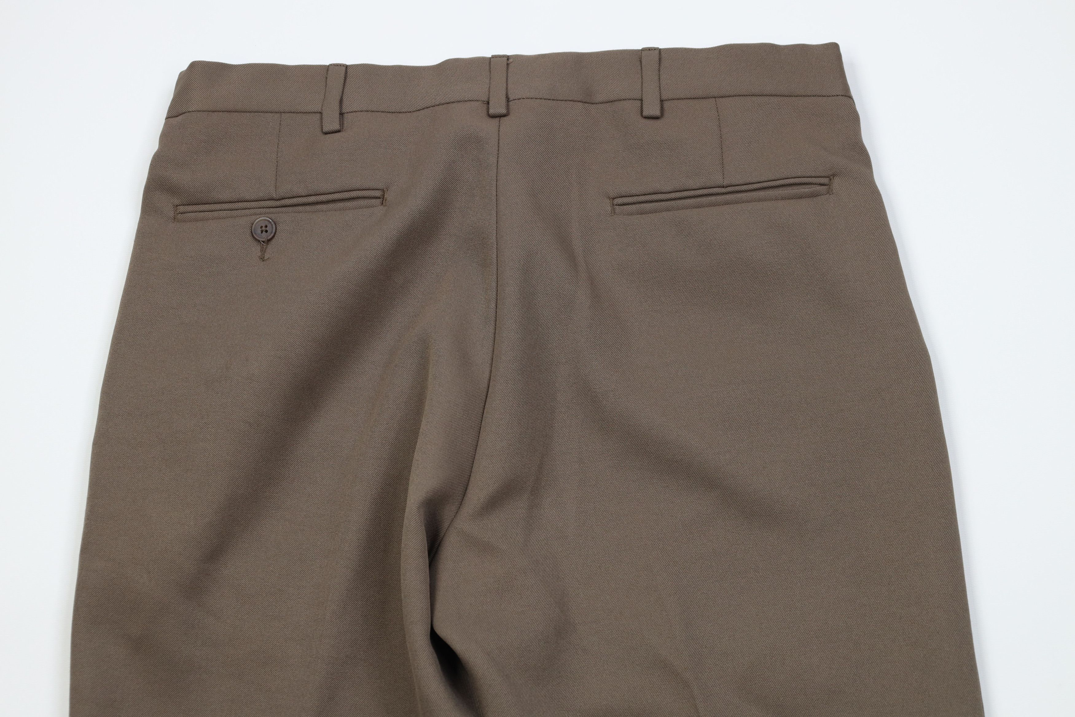 Vintage Vintage 70s Streetwear Flared Wide Leg Chino Pants Brown Size US 34 / EU 50 - 9 Thumbnail