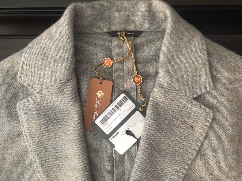 Loro Piana LORO PIANA Pure cashmere casual suit jacket Size 52L - 3 Thumbnail