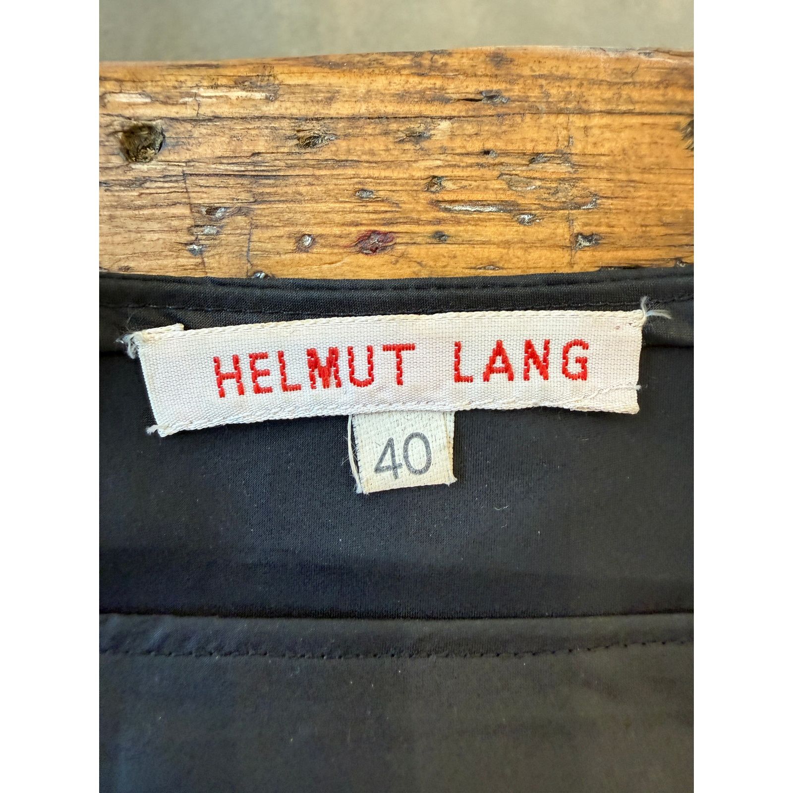 Helmut Lang Vintage 90's Helmut Lang Black Dress Size S / US 4 / IT 40 - 3 Thumbnail