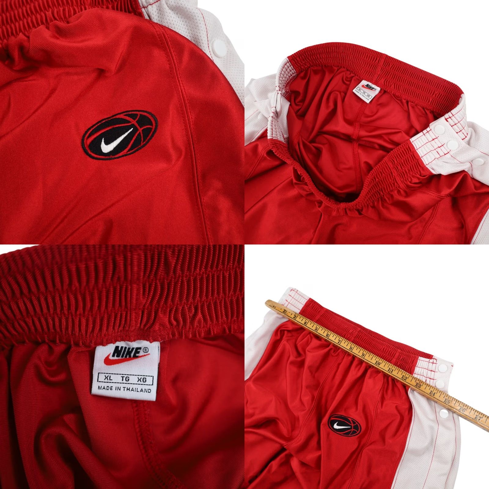 Nike VINTAGE Nike Break Away Basketball Pants Shirt? Size US 36 / EU 52 - 8 Thumbnail