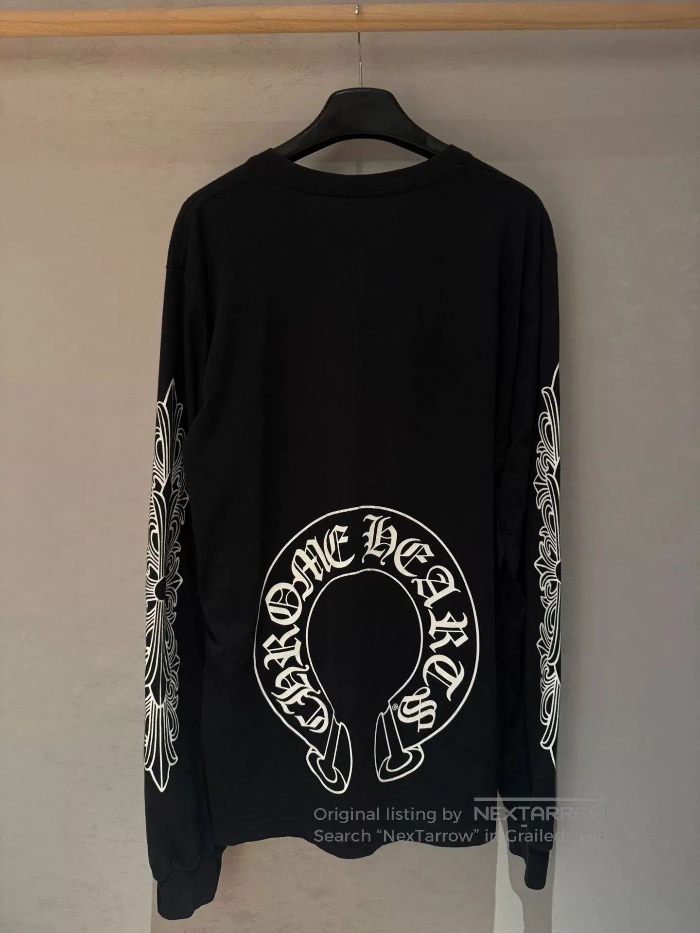 Chrome Hearts Chrome Hearts Black Long Sleeve T. Size US L / EU 52-54 / 3 - 1 Thumbnail