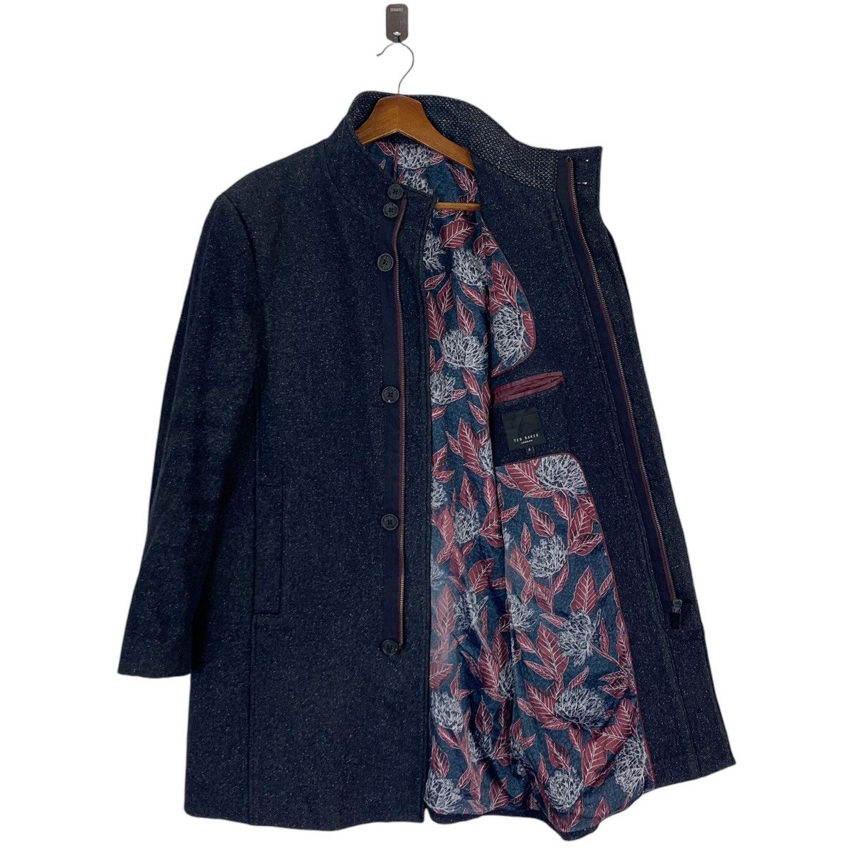 Ted Baker VINTAGE TED BAKER LONDON OVERCOAT JACKET Size S / US 4 / IT 40 - 1 Thumbnail