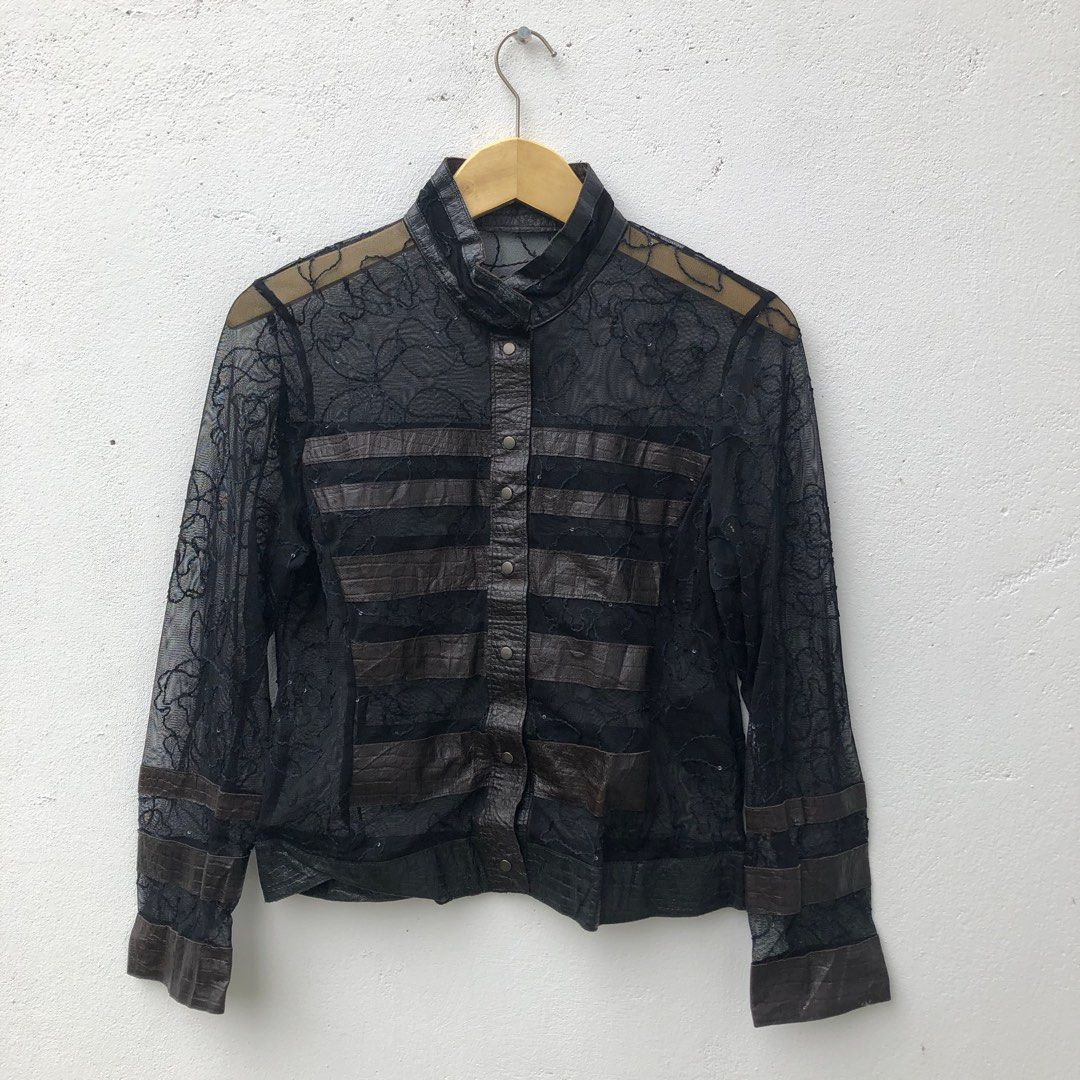 20471120 Japanese mesh bondage shirt Size US M / EU 48-50 / 2 - 1 Thumbnail