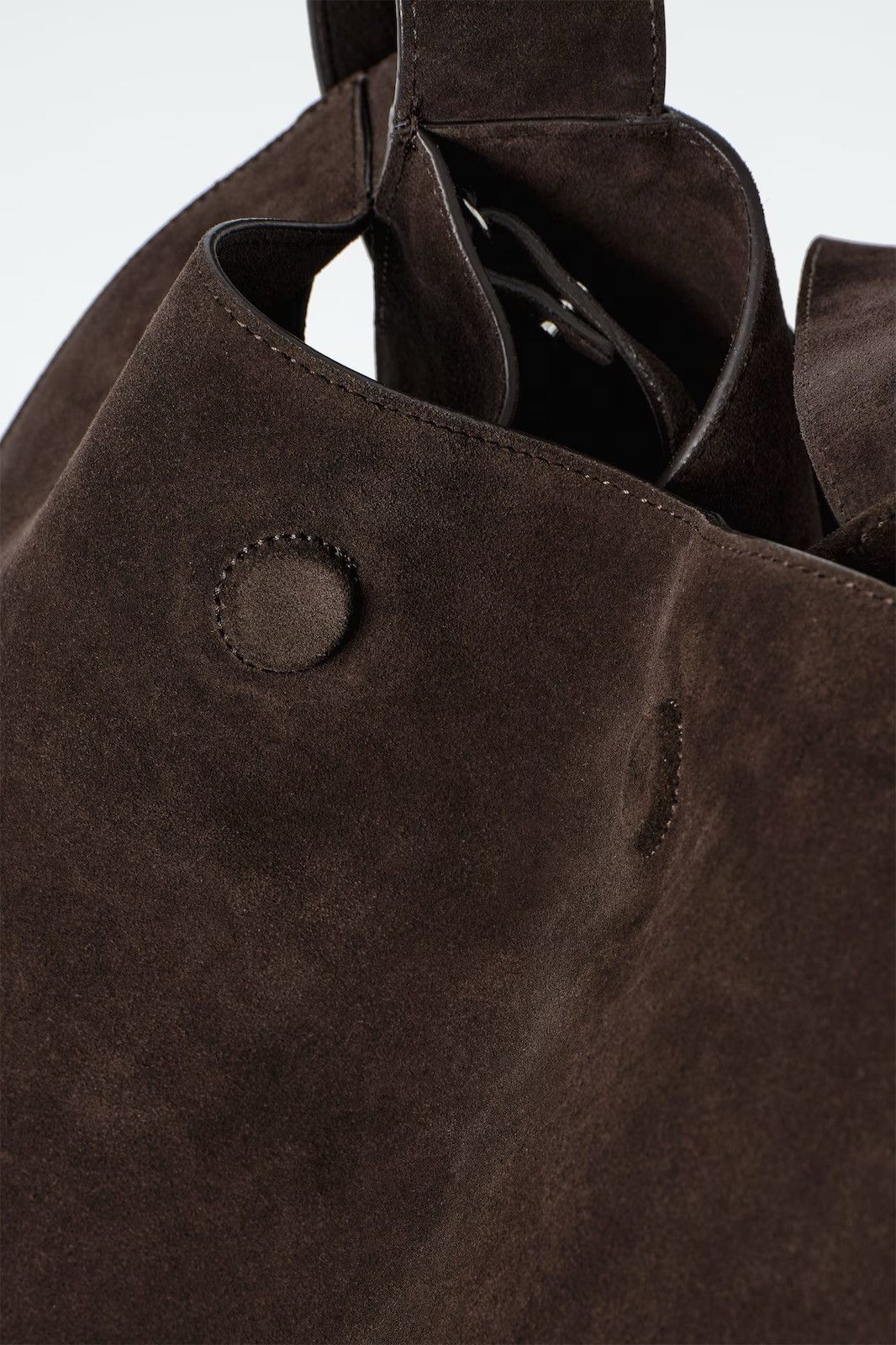 Cos COS ALCOVE TOTE SUEDE BAG Size ONE SIZE - 4 Thumbnail