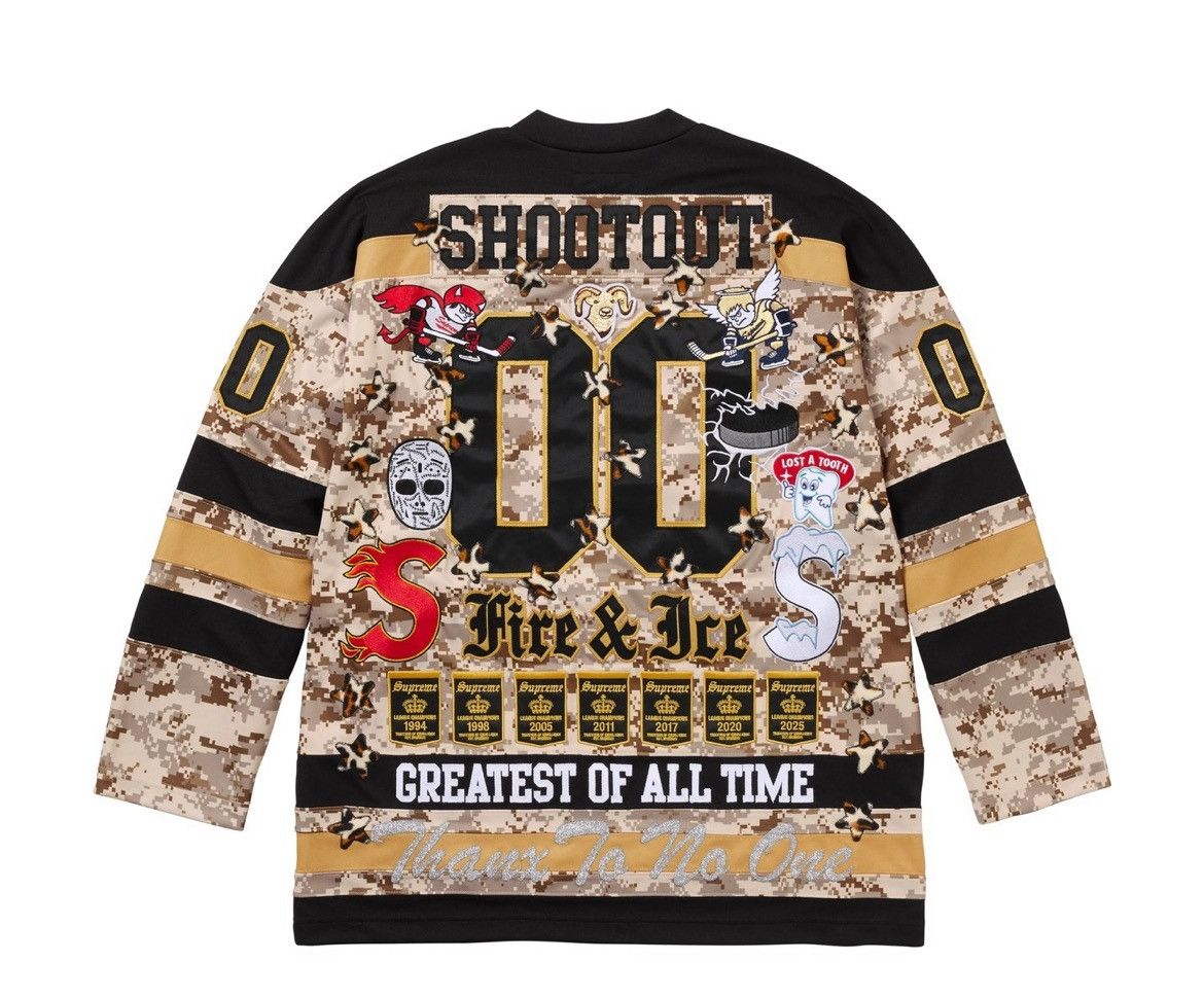 シャツ Supreme 2014ss Hockeyshirts Desert Camo Supreme Desert Camo