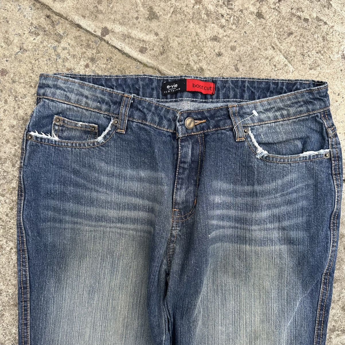 Issey Miyake × Japanese Brand × Y/Project Vintage Japanese Style Slouchy Jeans Hype Trend Y2K 00s Size 32" / US 10 / IT 46 - 6 Thumbnail