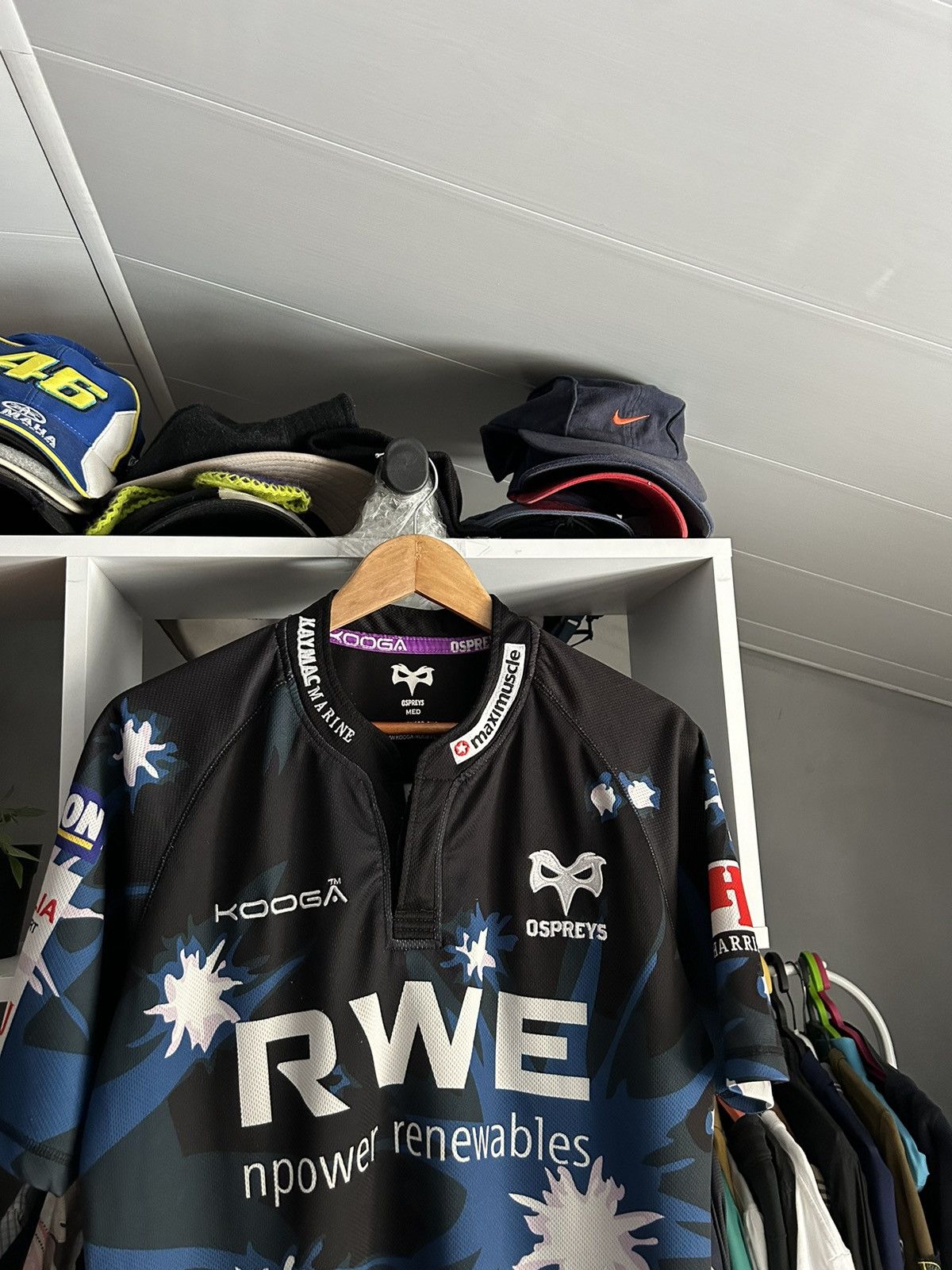 Other OSPREYS 2010/11 3RD RUGBY SHIRT jersey Size US M / EU 48-50 / 2 - 2 Thumbnail