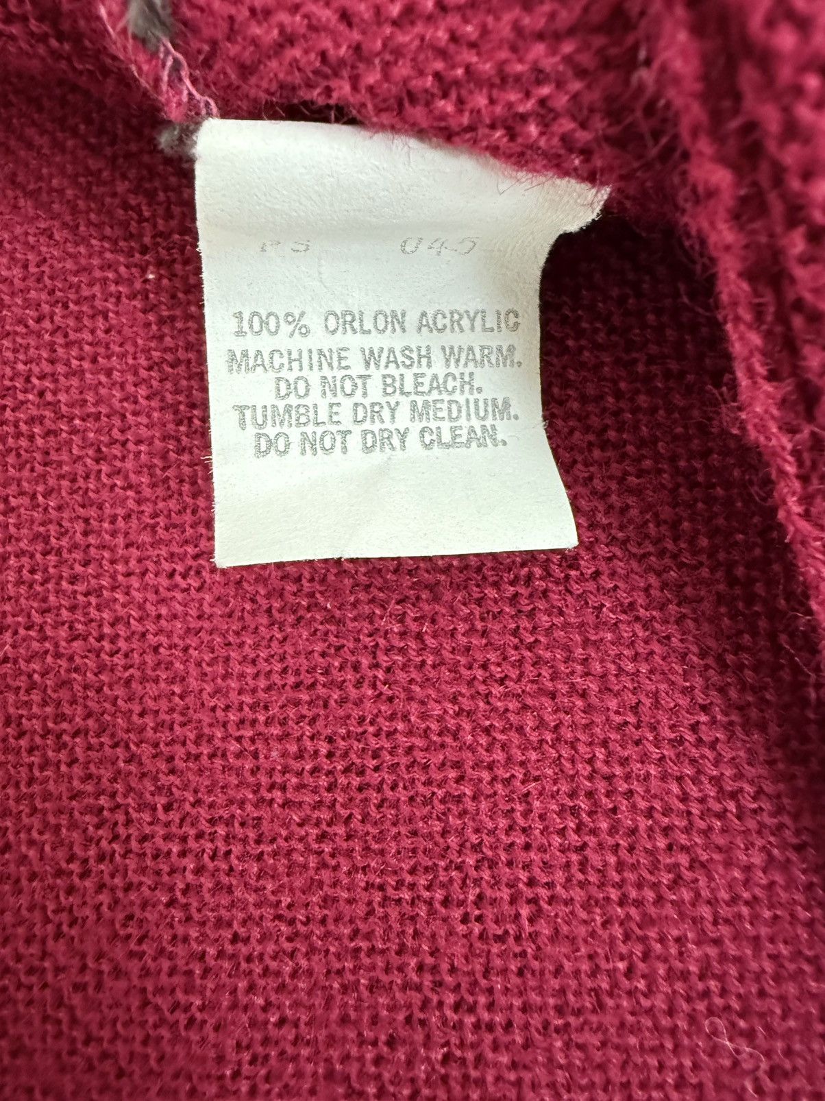 Izod Vintage IZOD Lacoste Cardigan Maroon 80s Preppy M Size US M / EU 48-50 / 2 - 6 Thumbnail