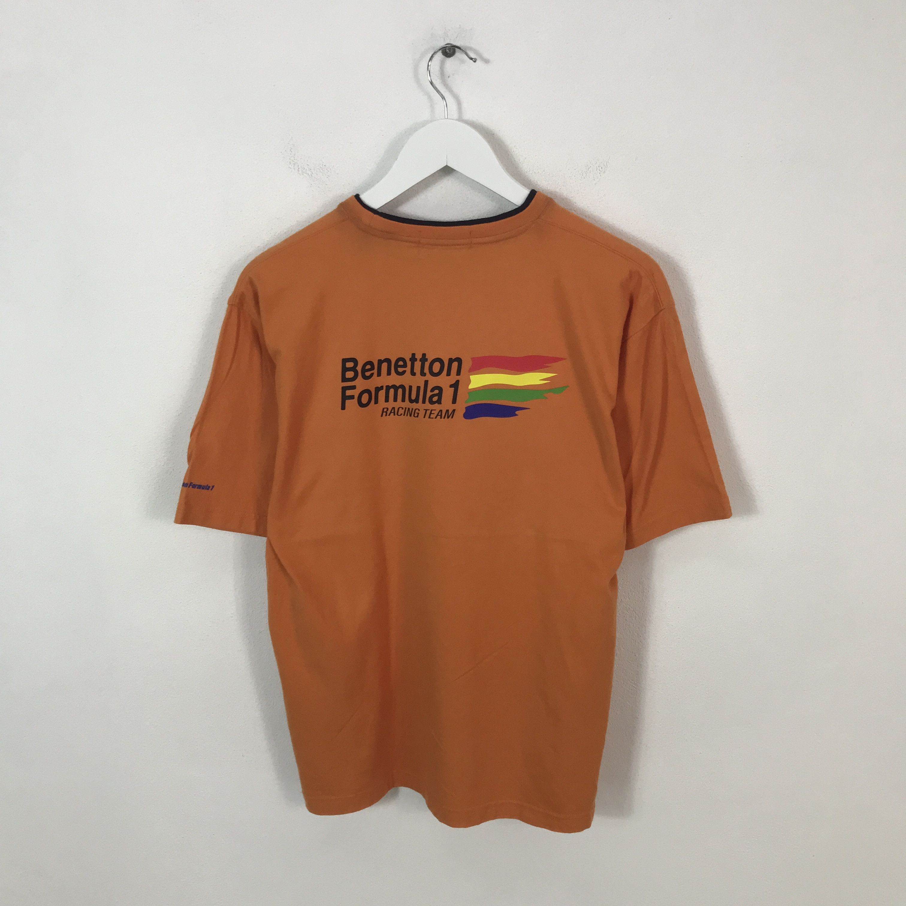 Vintage Benetton formula 1 Racing Team t-shirt