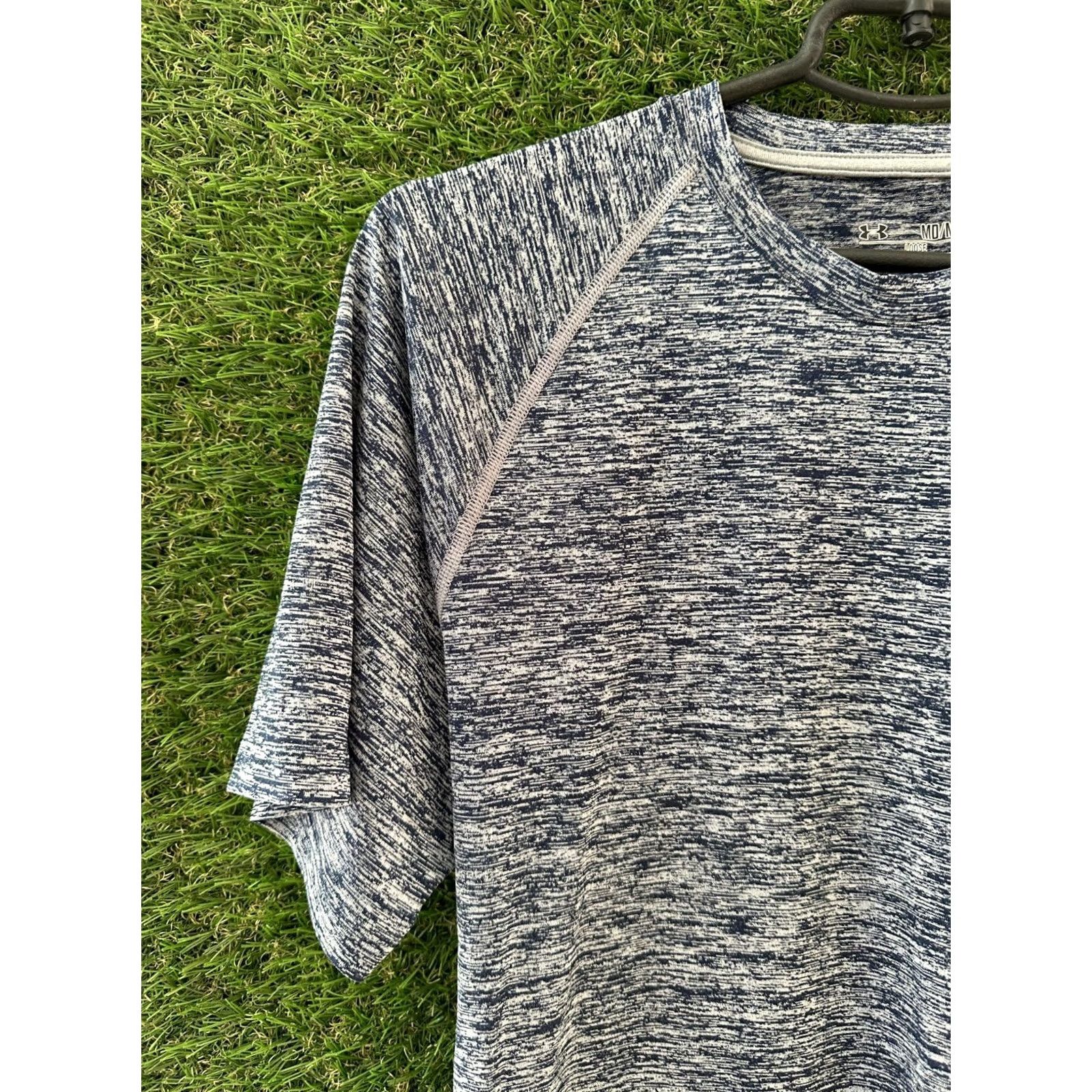 Under Armour Under Armour HeatGear Shirt Men M Blue Short Sleeve Jersey 2016 Training Compression T-Shirt Size M Size US M / EU 48-50 / 2 - 3 Thumbnail