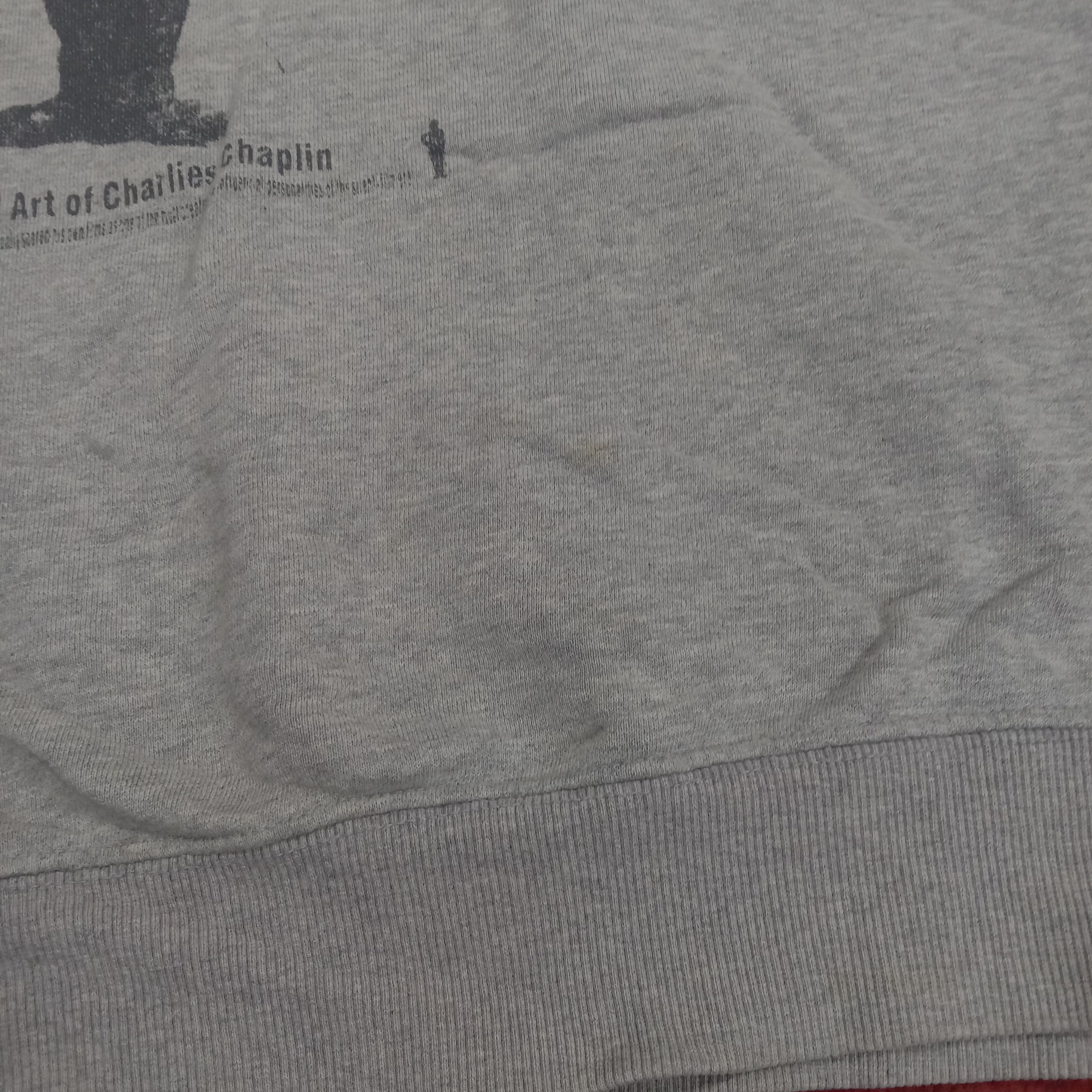 Vintage Charlie Comedian Photo Print Style Sweatshirt Size US M / EU 48-50 / 2 - 3 Thumbnail