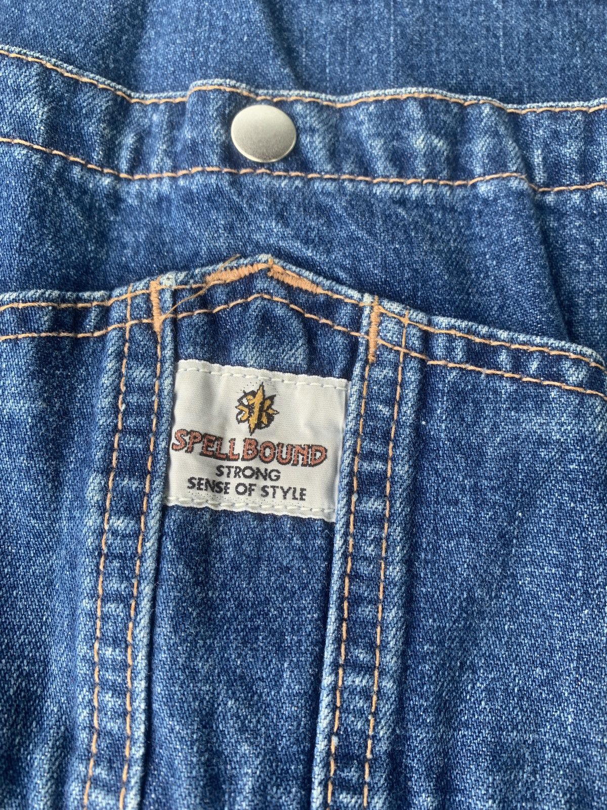 Spellbound Spellbound Japan Union Made denim overalls Size US 35 - 6 Thumbnail